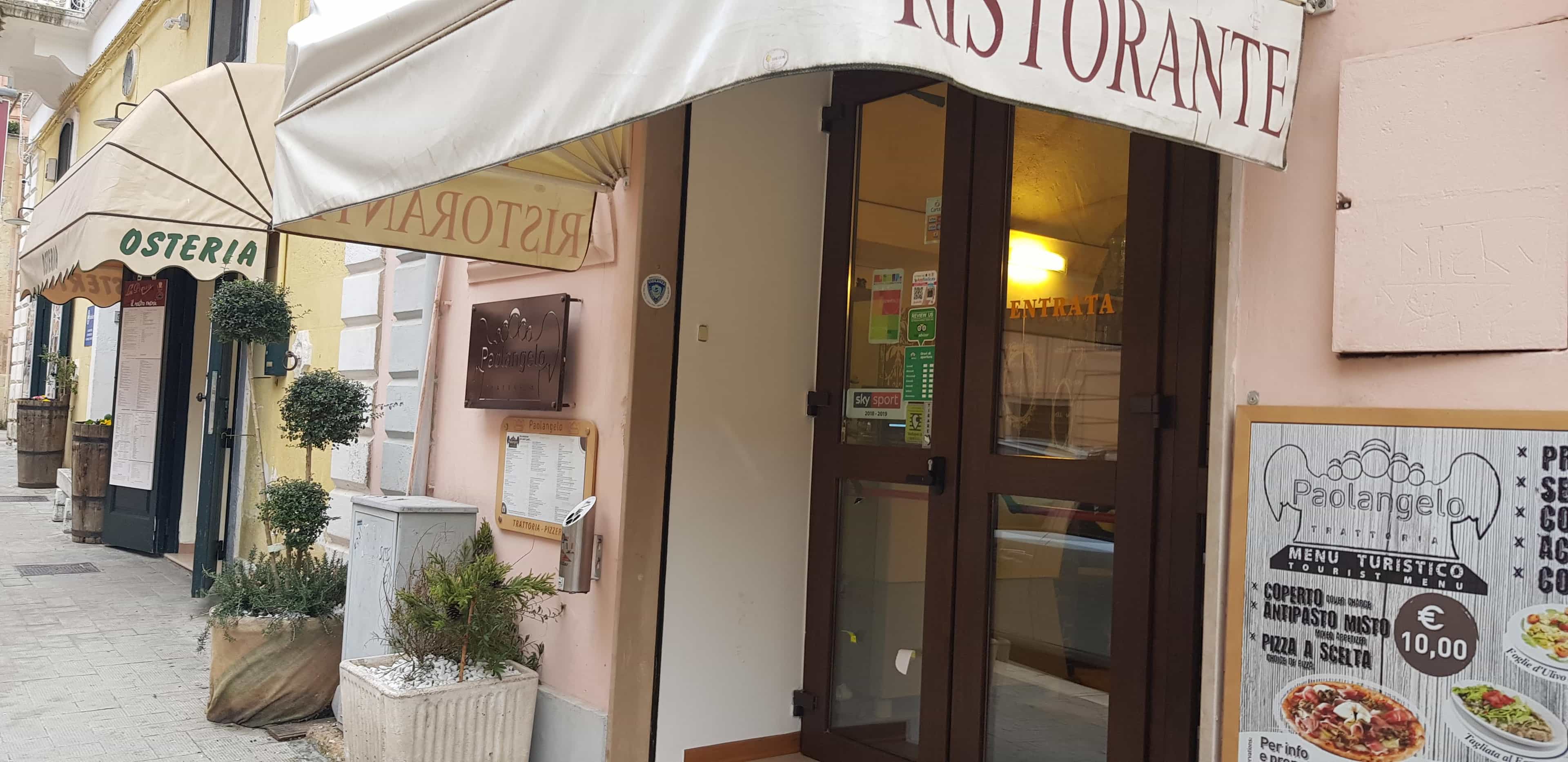 Immagine di copertina del ristorante Trattoria Paolangelo