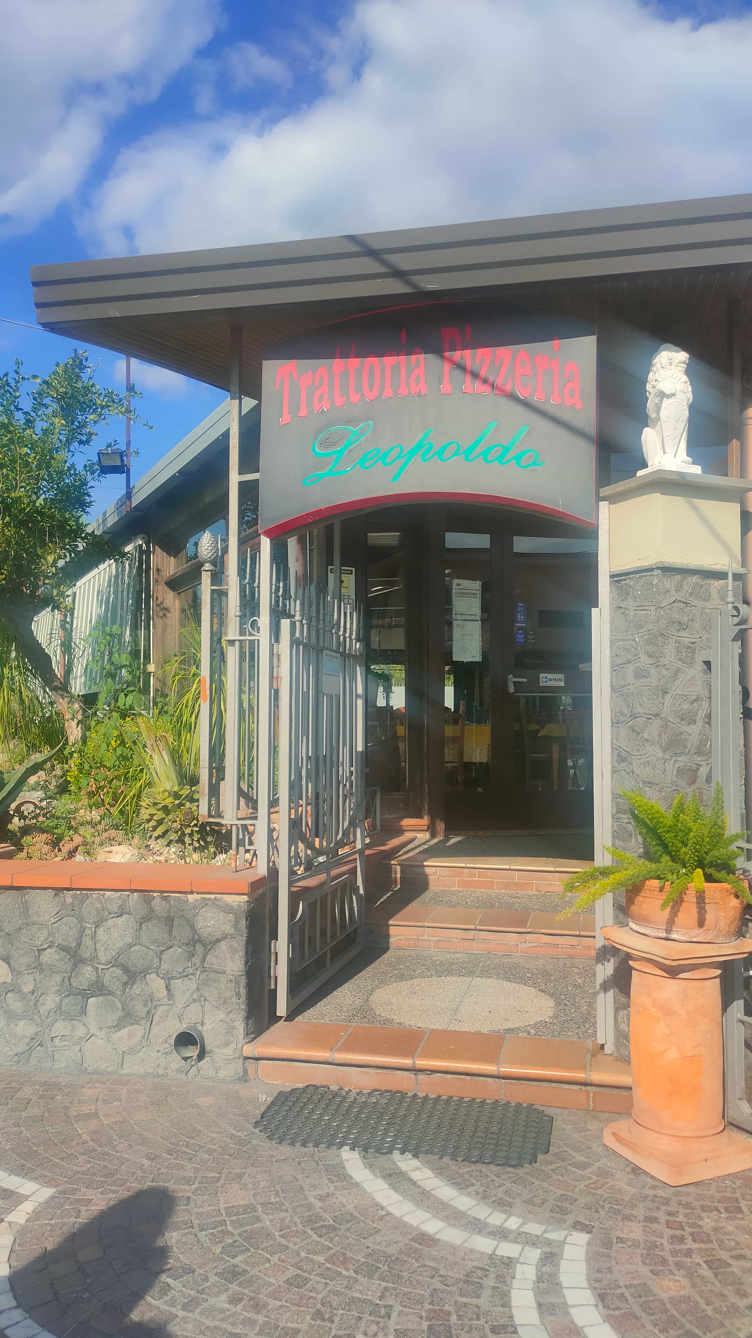 Immagine di copertina del ristorante Trattoria Pizzeria LEOPOLDO di D'Amora Maria