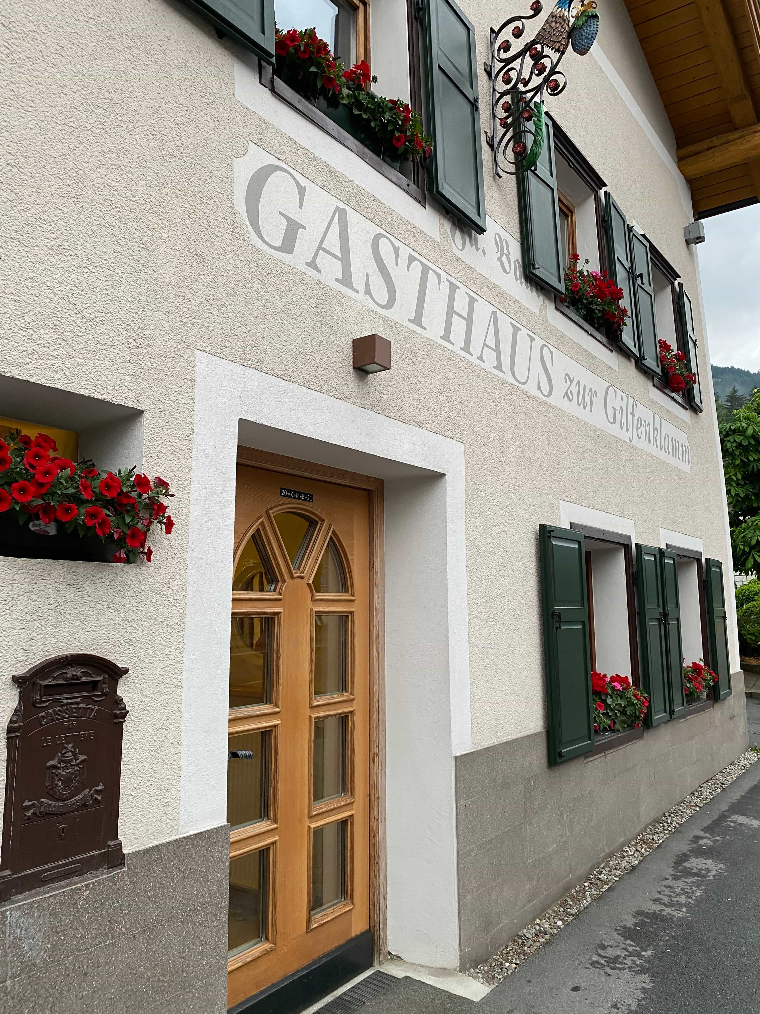 Immagine di copertina del ristorante Gasthaus Gilfenklamm