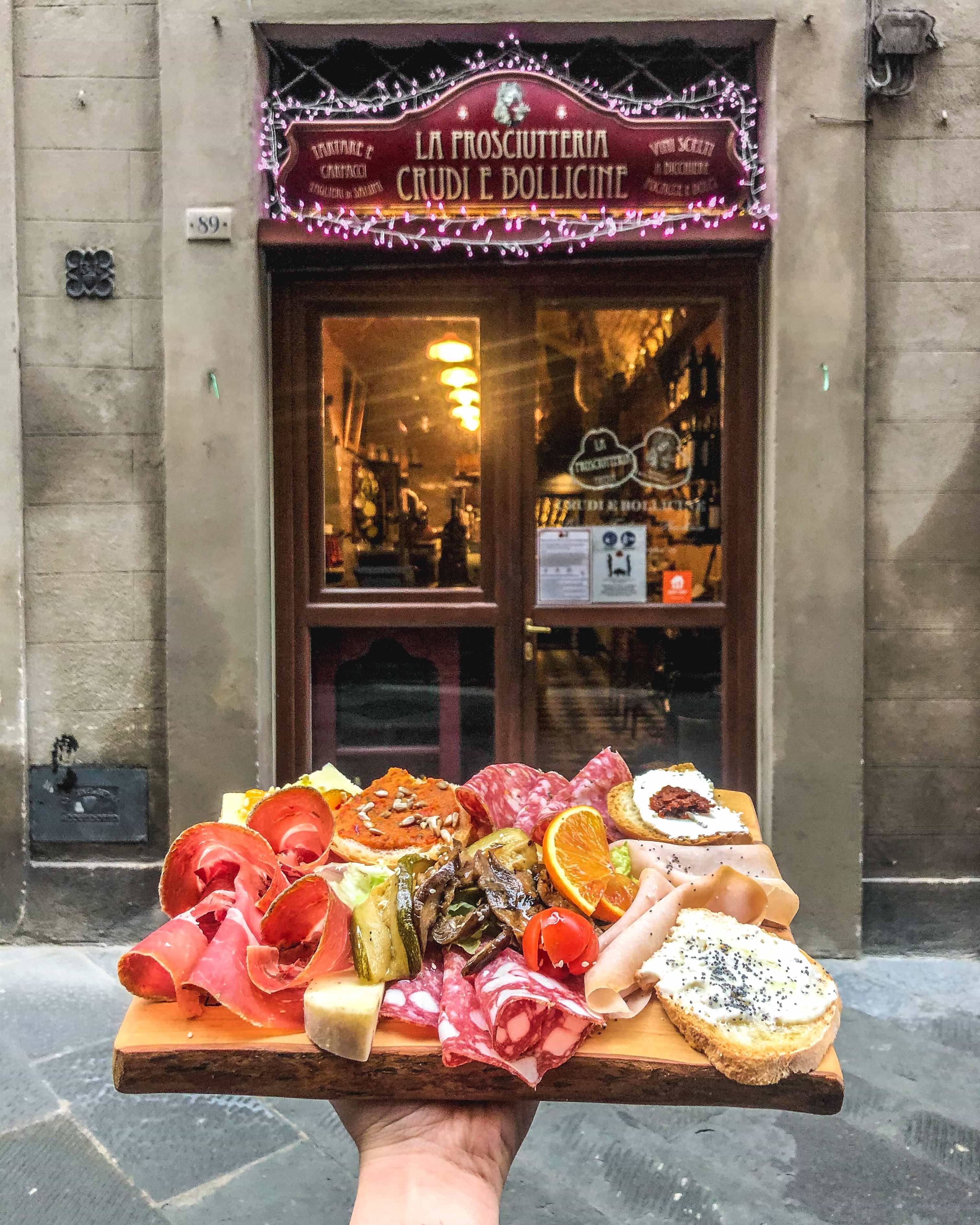 Immagine di copertina del ristorante La Prosciutteria Crudi e Bollicine Siena