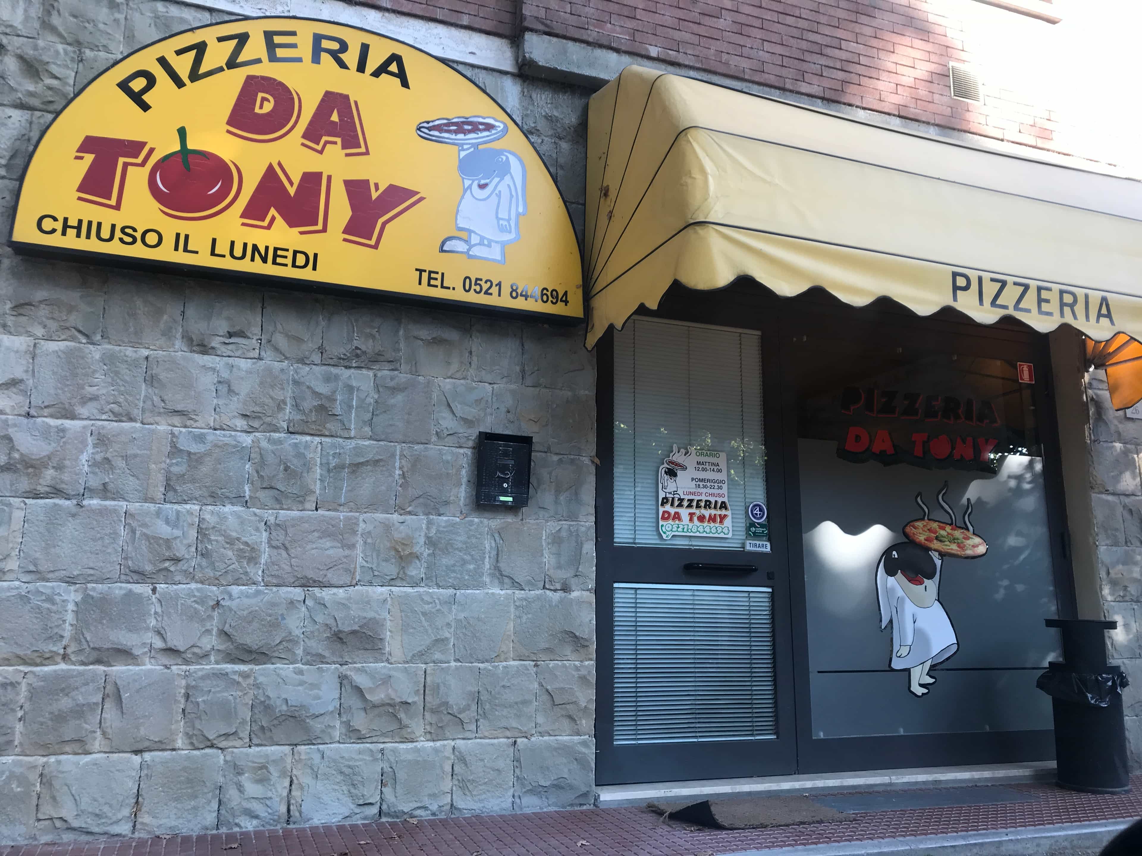 Immagine di copertina del ristorante Pizzeria da Tony