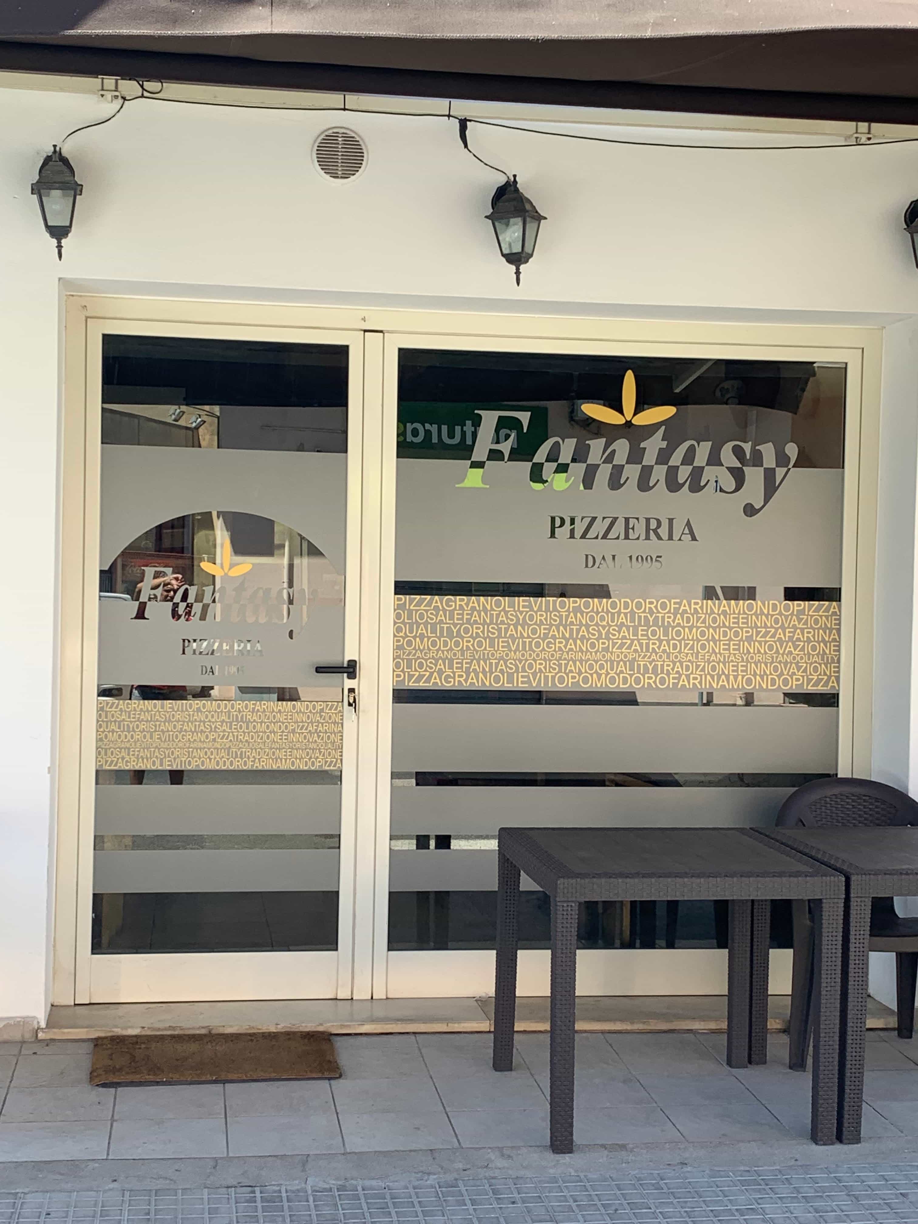 Immagine di copertina del ristorante Pizzeria Fantasy di Cauli Giovanni