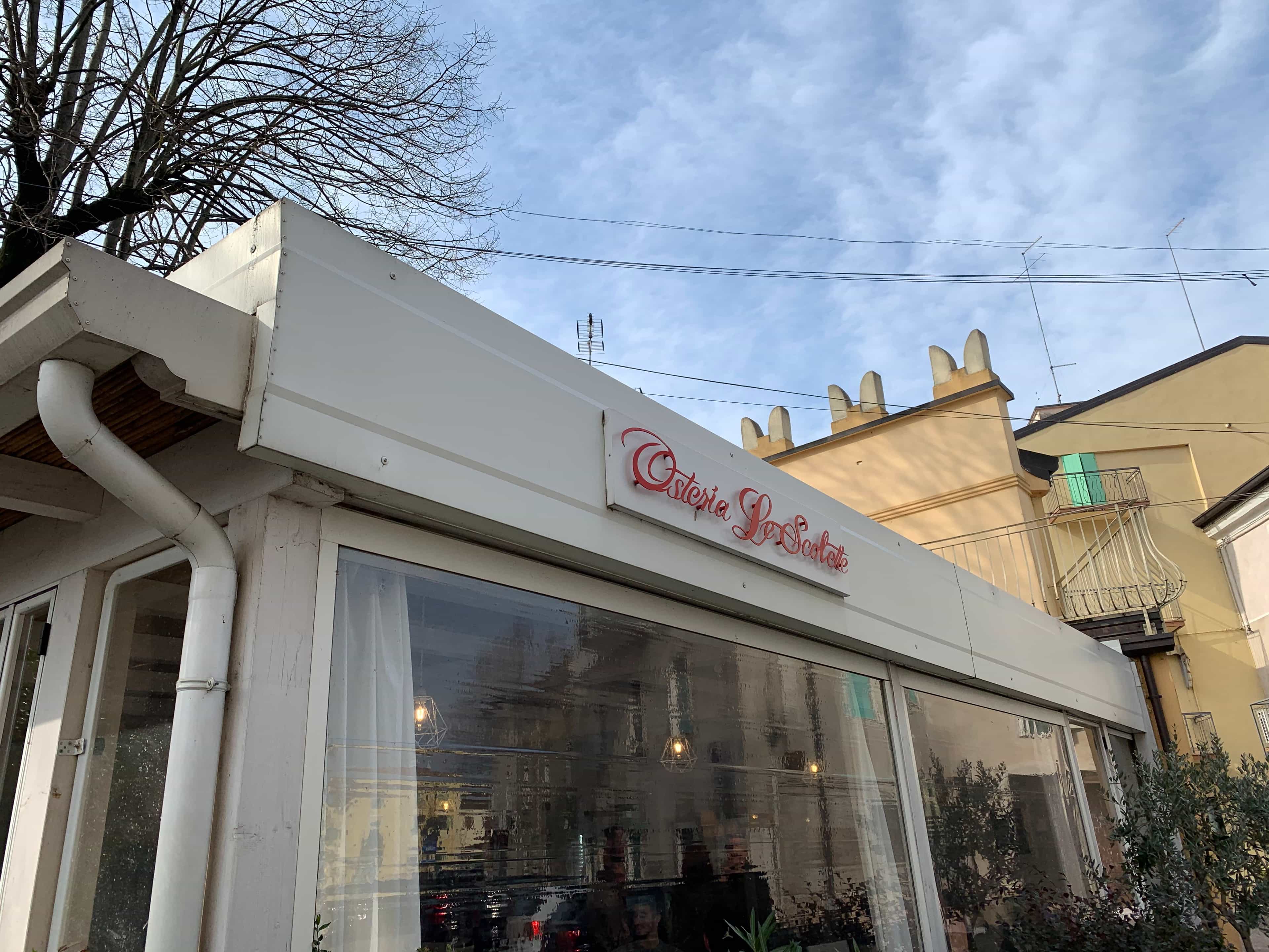 Immagine di copertina del ristorante Osteria Le Scolette