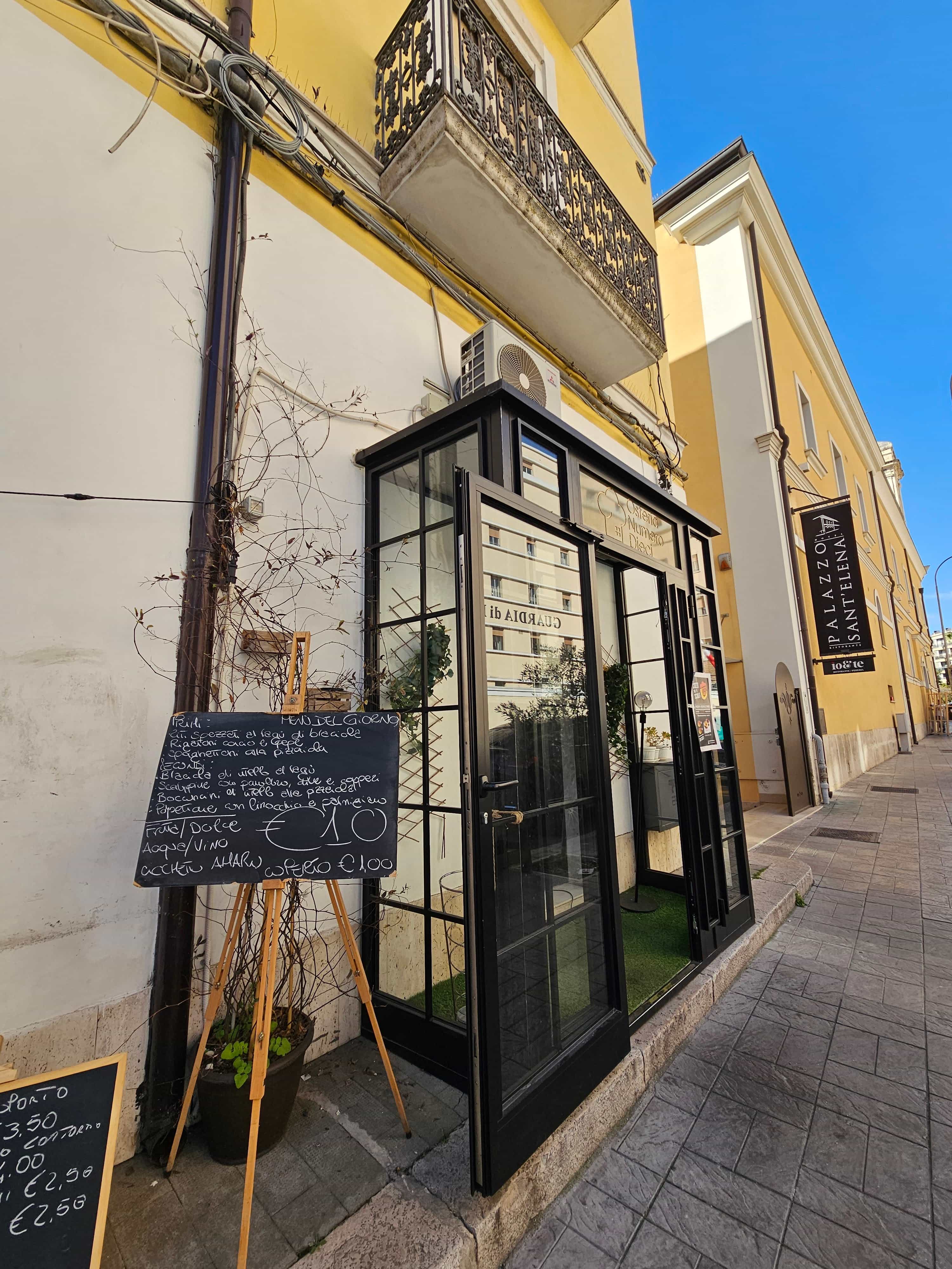 Immagine di copertina del ristorante Osteria Numero Dieci