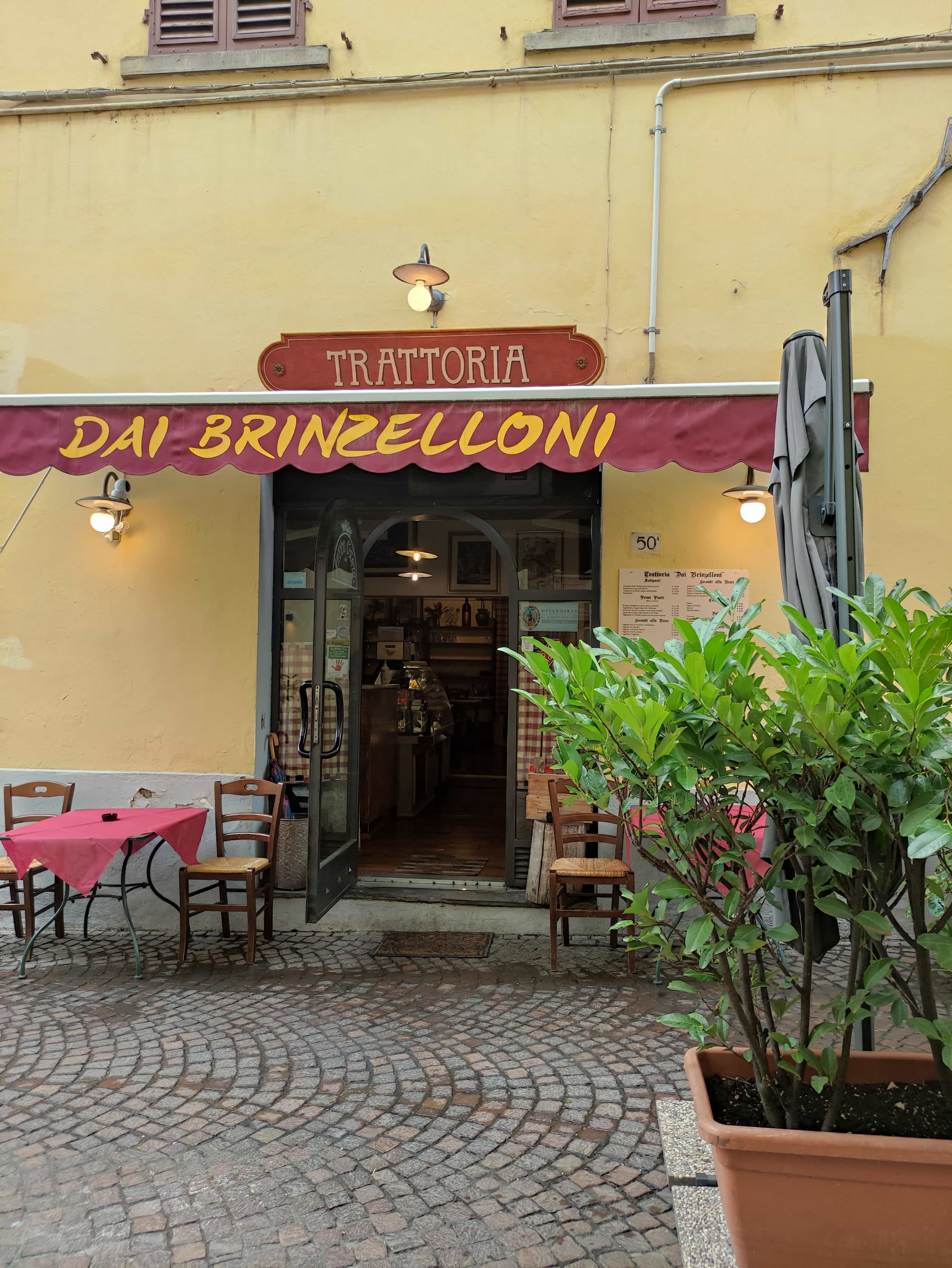 Immagine di copertina del ristorante Trattoria dai Brinzelloni