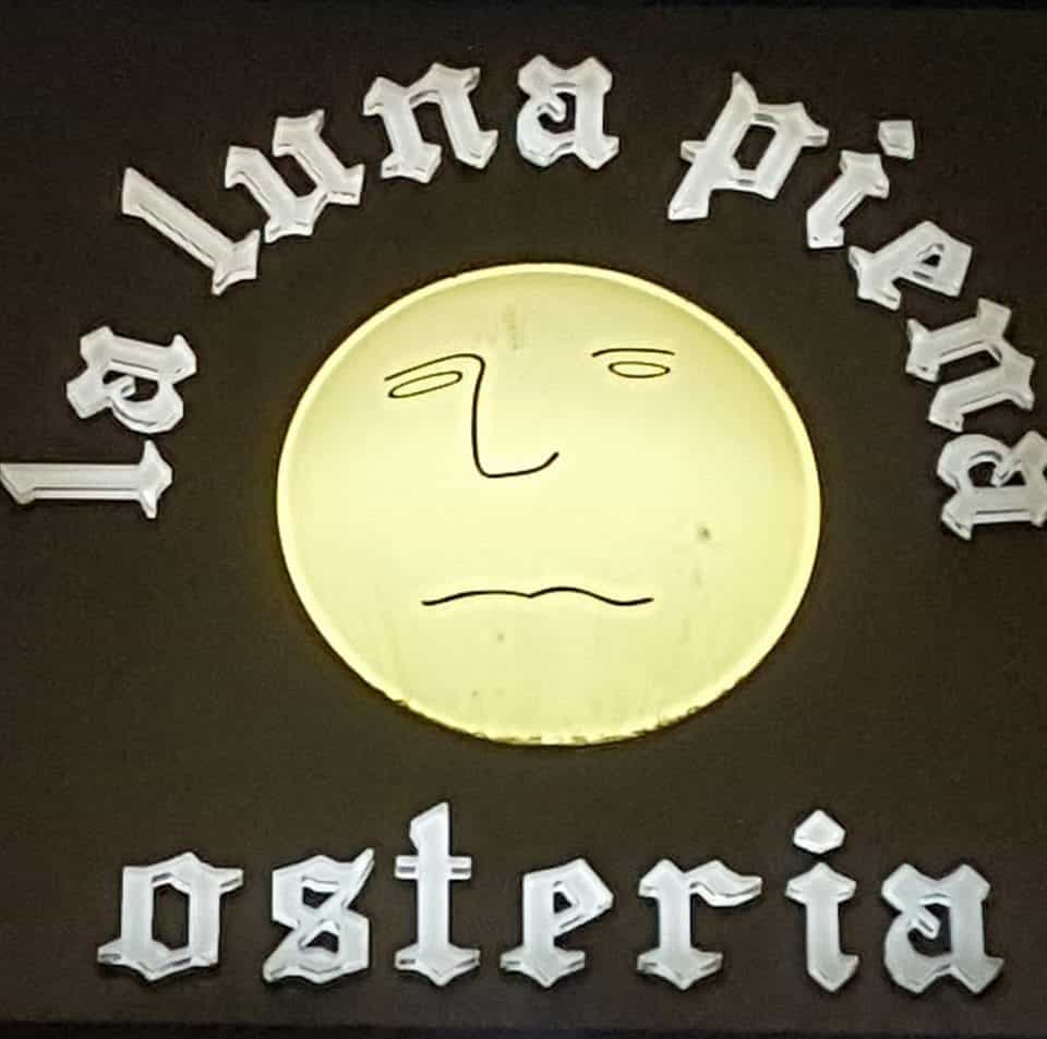 Immagine di copertina del ristorante Osteria La Luna Piena