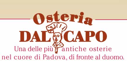Immagine di copertina del ristorante Osteria Dal Capo