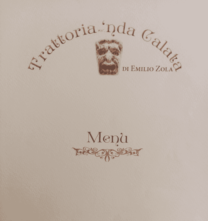 Immagine di copertina del ristorante Trattoria 'Nda Calata