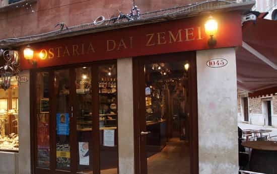 Immagine di copertina del ristorante Ostaria dai Zemei