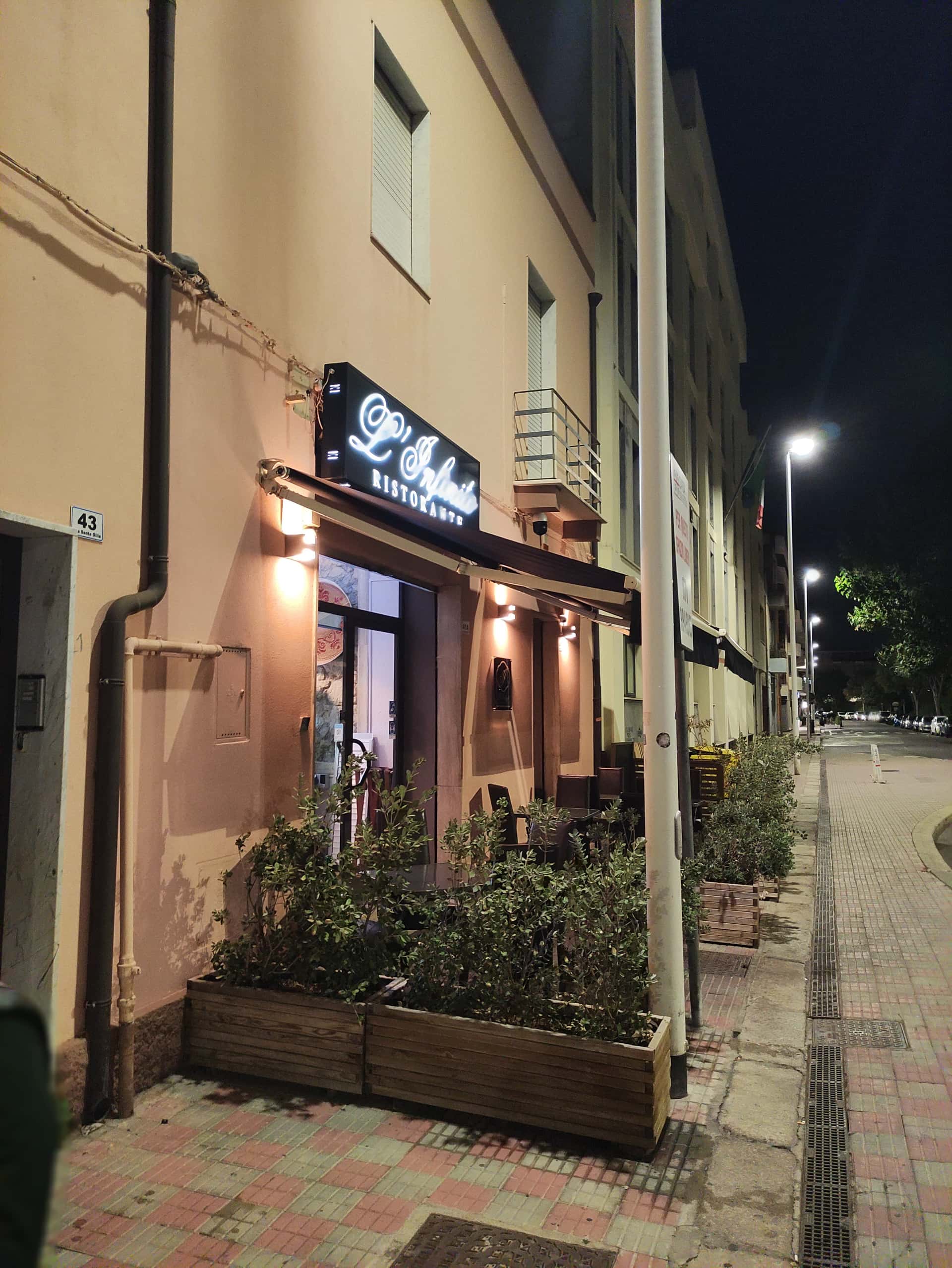 L'infinito - Ristorante a Cagliari