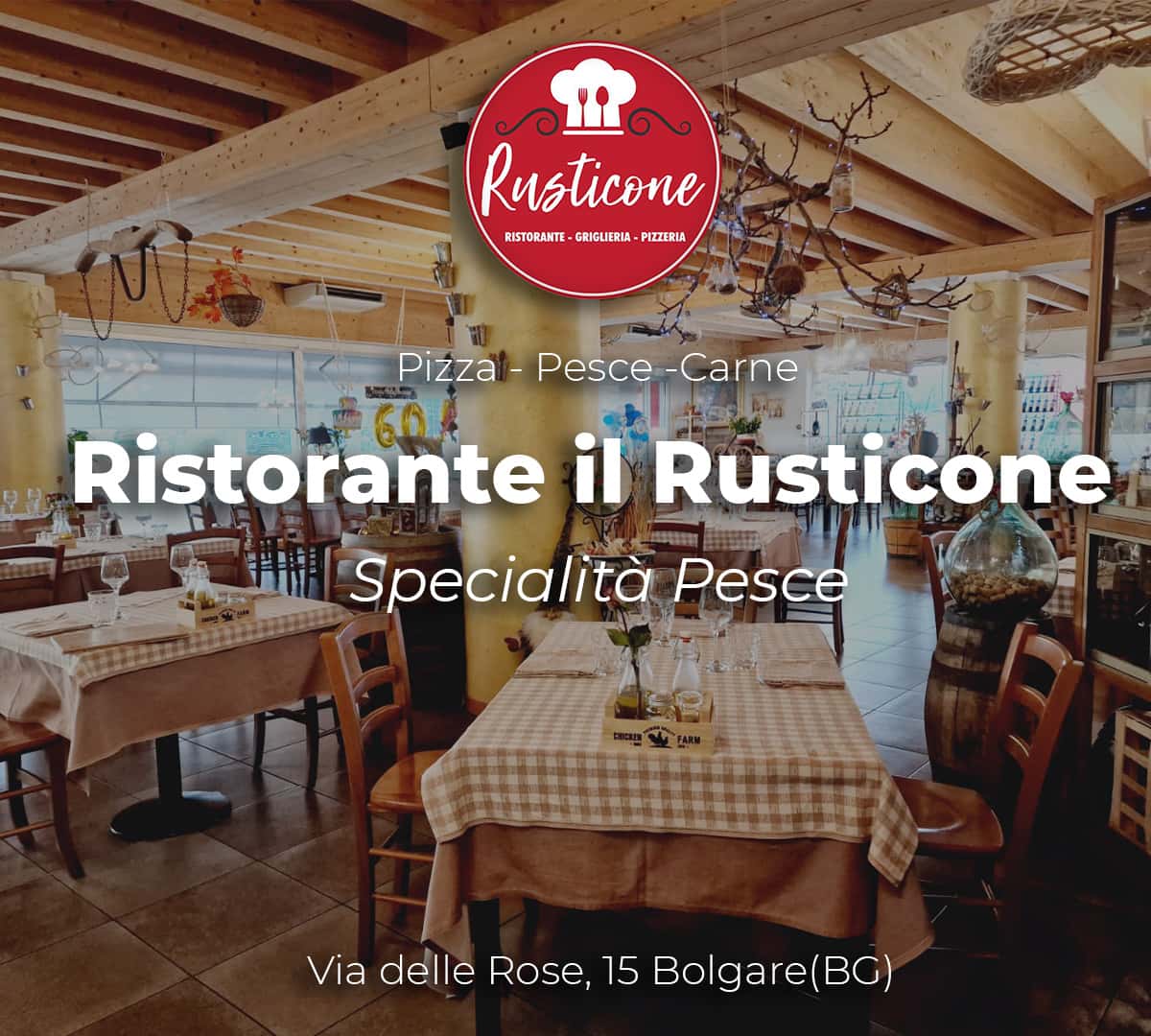 Ristorante pizzeria il Rusticone - Ristorante a Bolgare
