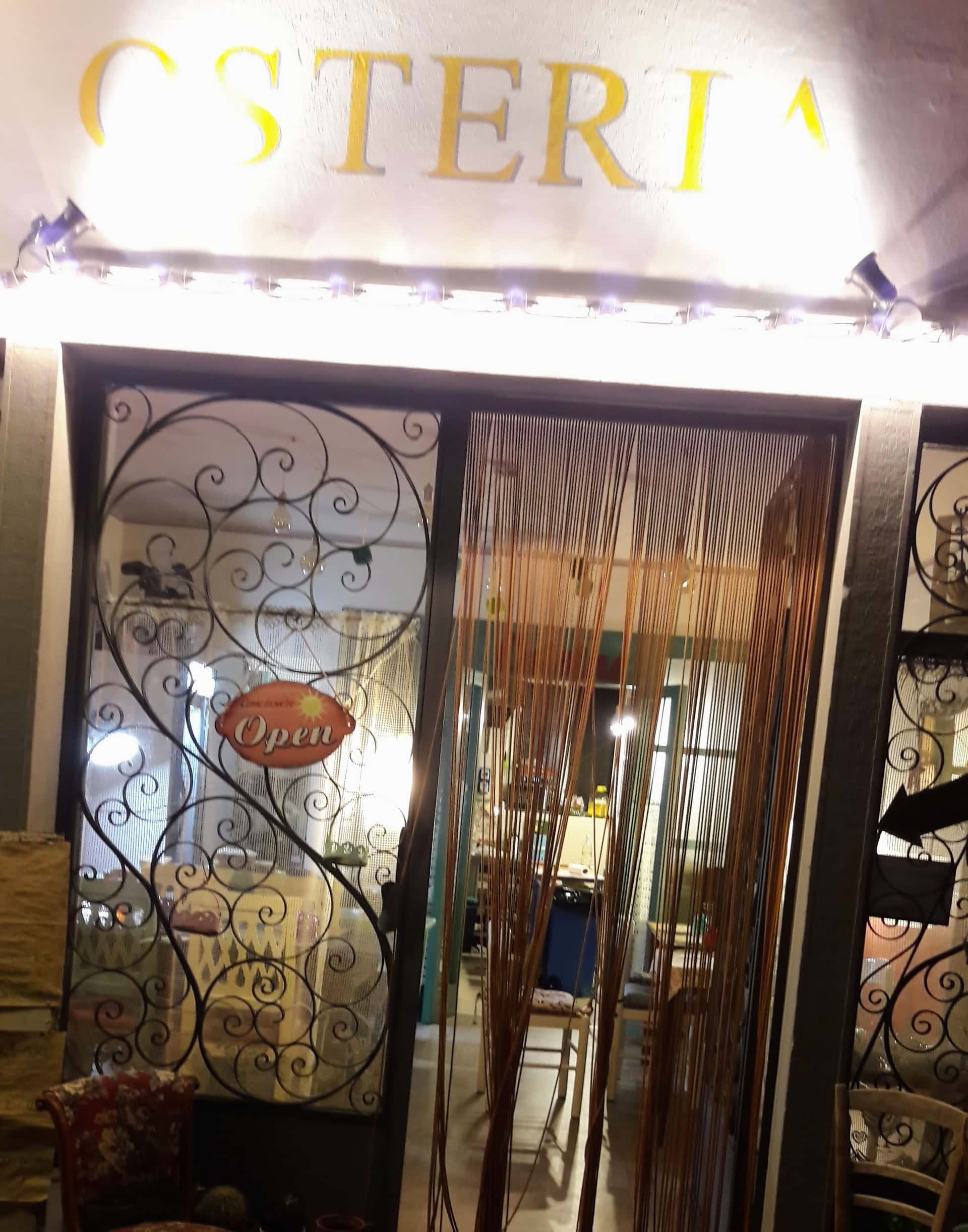 Osteria in salita - Ristorante a Santa Sofia