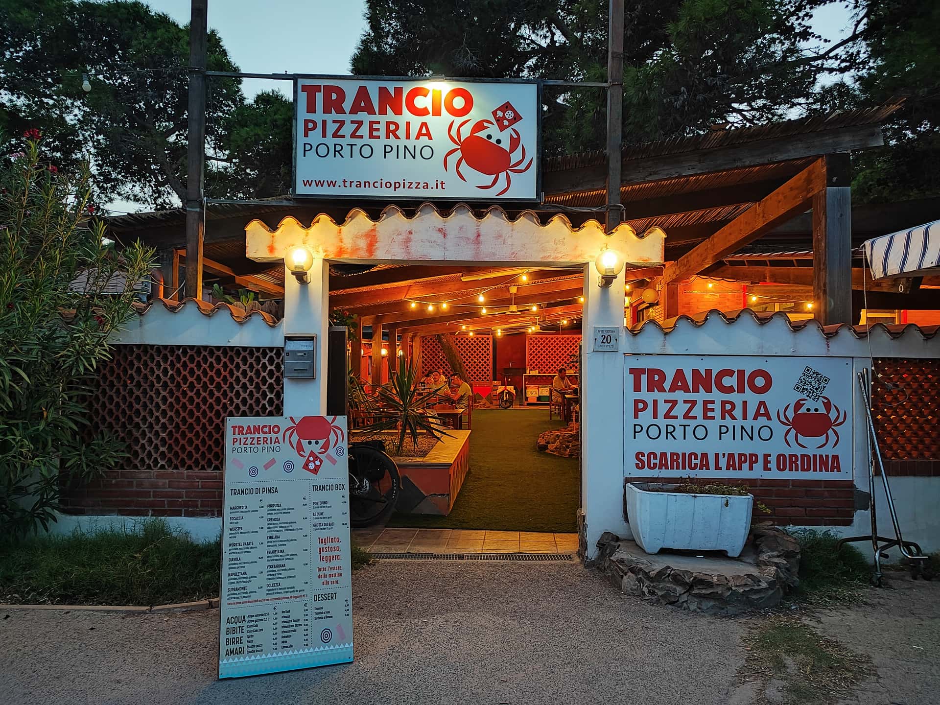 Trancio.Portopino - Ristorante a Porto Pino
