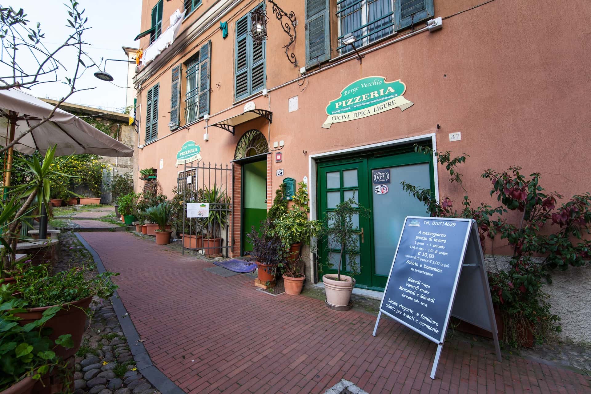 Trattoria Pizzeria Il Borgo Vecchio - Ristorante a Genova