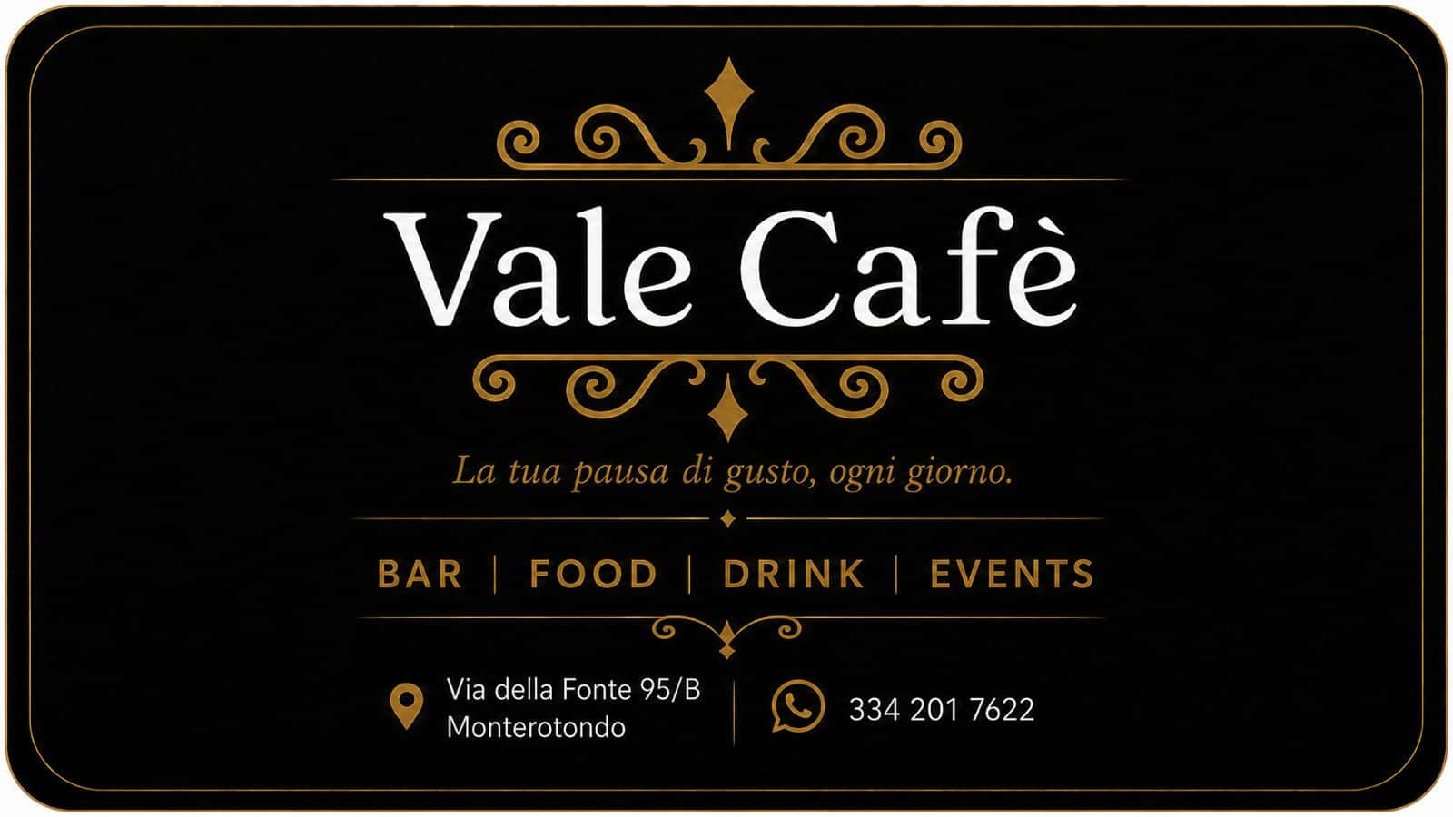 Vale Cafè - Ristorante a Monterotondo