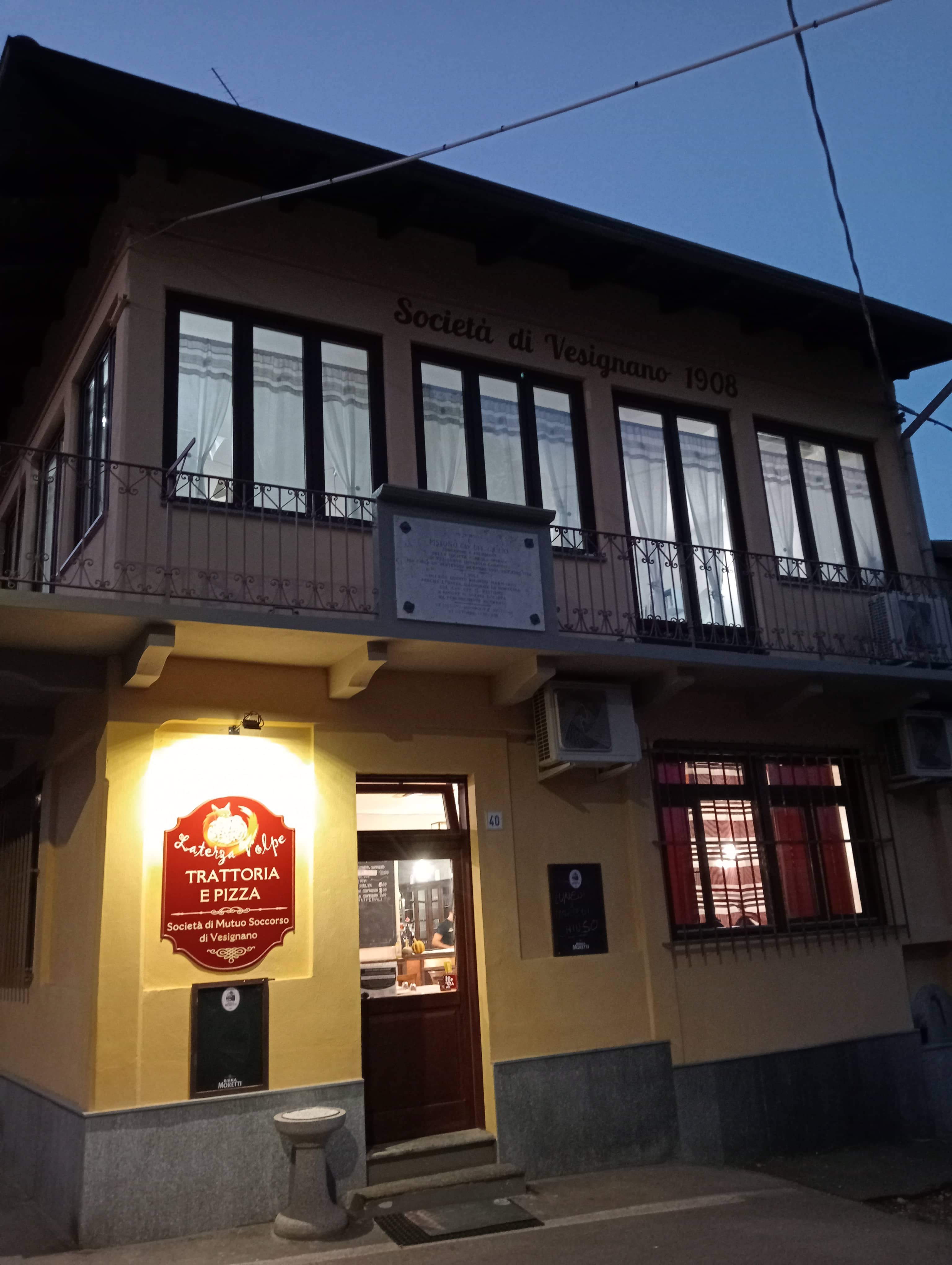 Immagine di copertina del ristorante Laterza Volpe