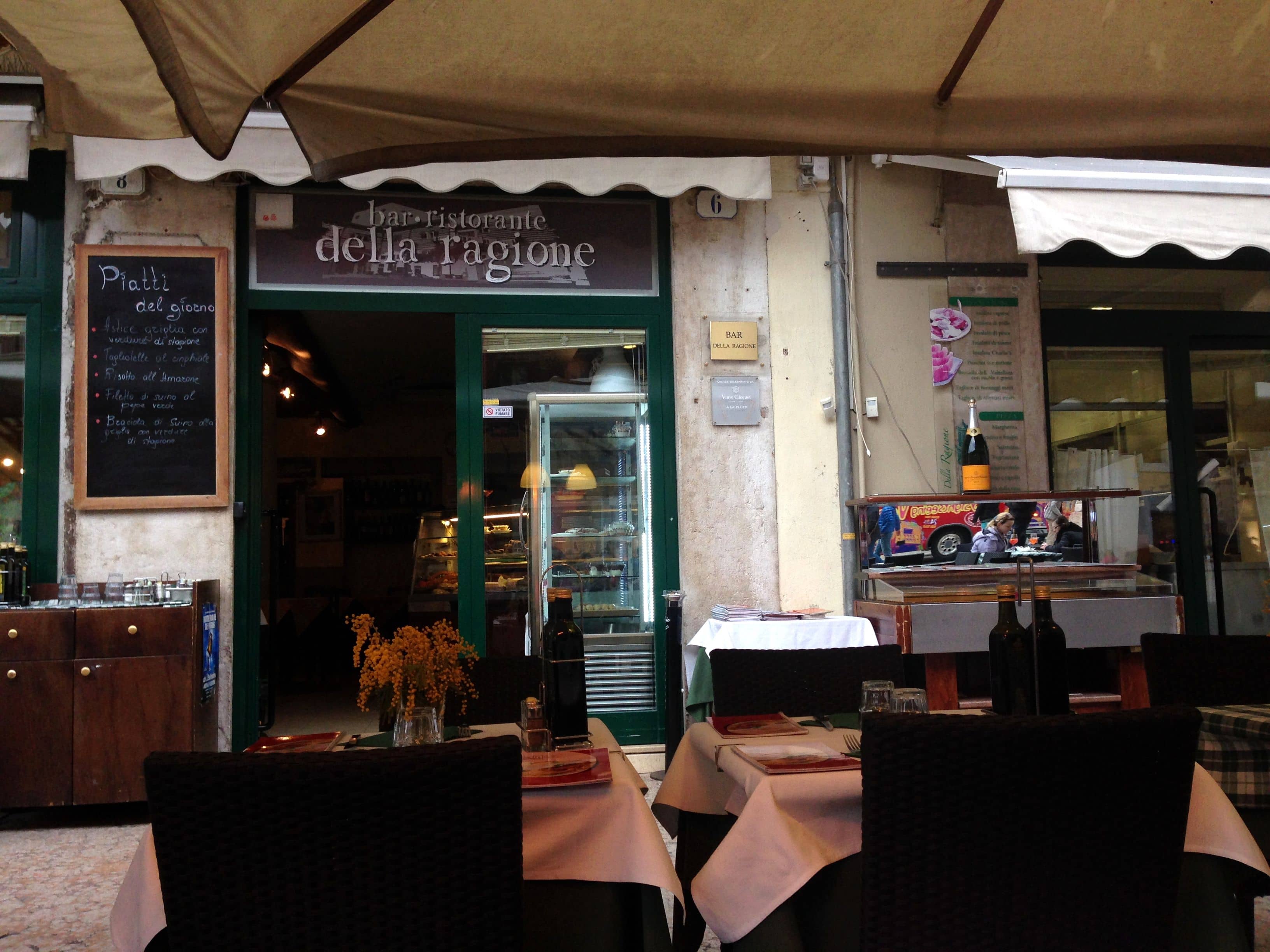 Immagine di copertina del ristorante Bar Ristorante Della Ragione