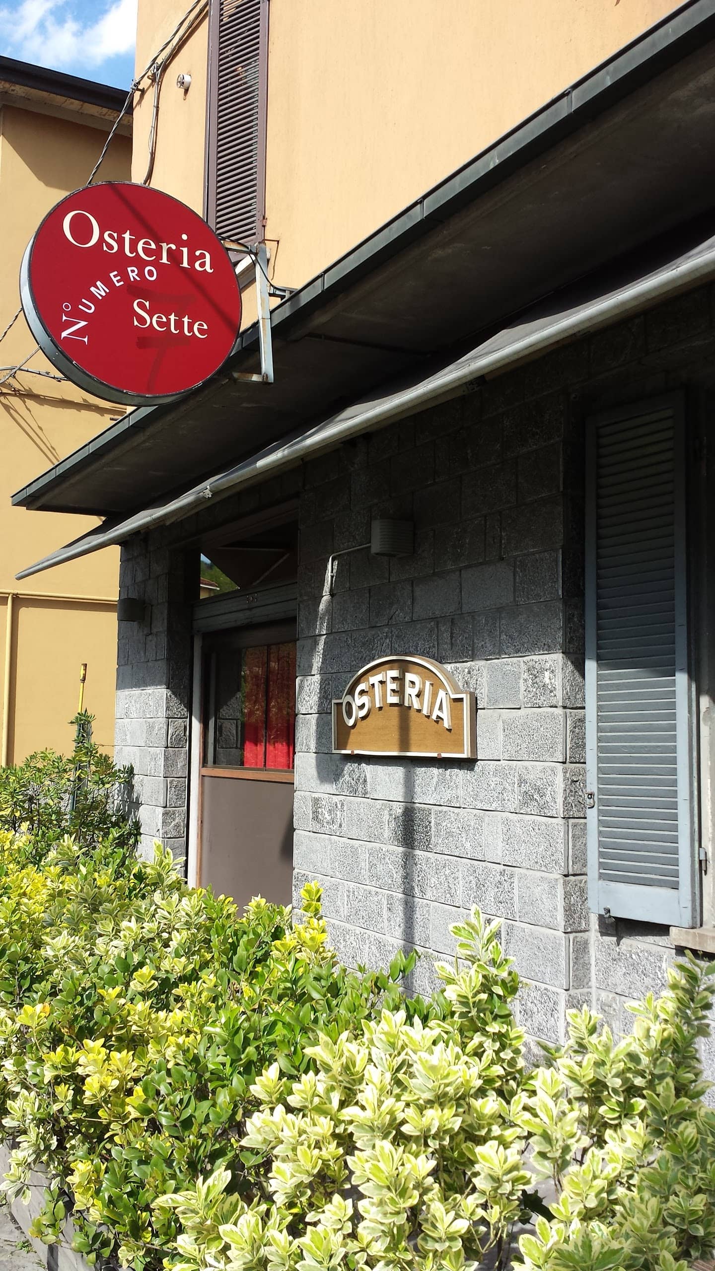 Immagine di copertina del ristorante Osteria Numero Sette