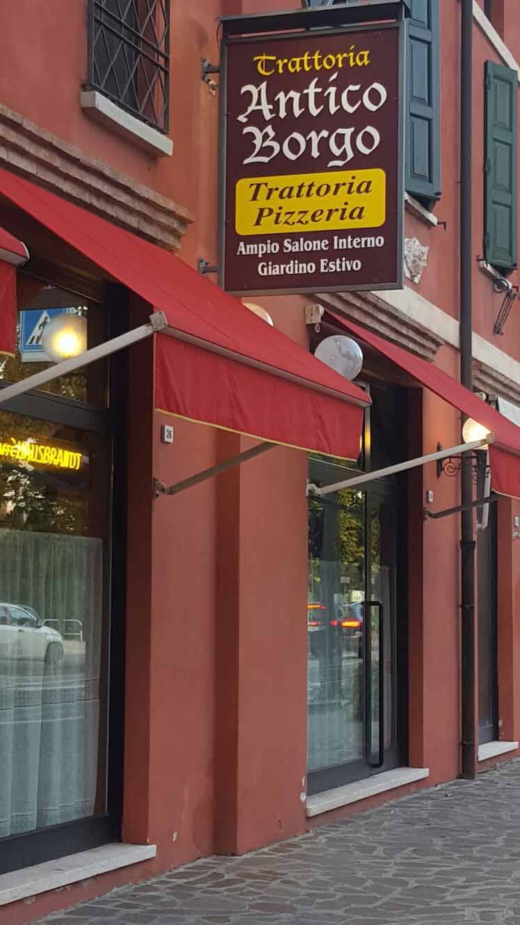 Immagine di copertina del ristorante Trattoria Antico Borgo