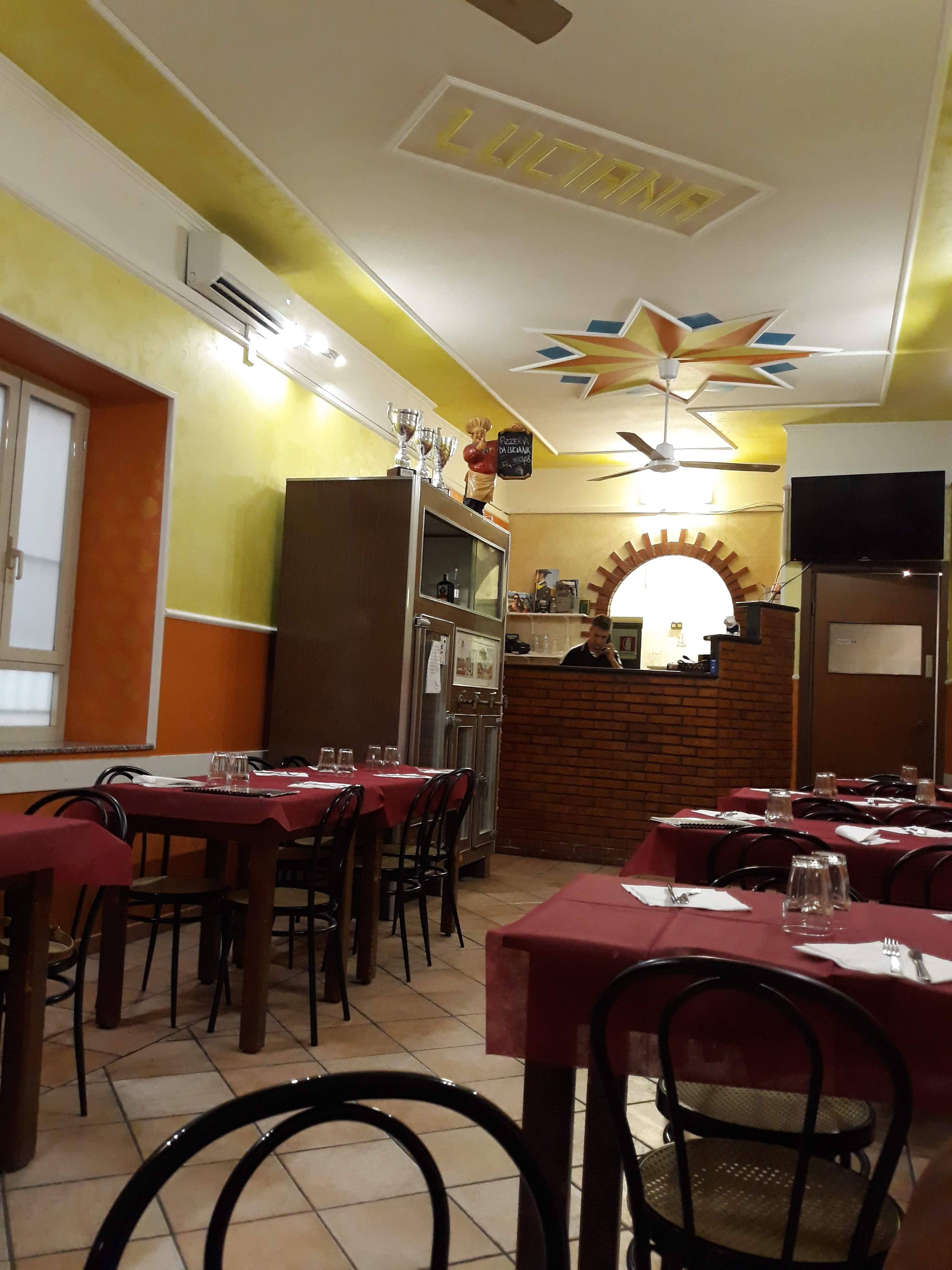Immagine di copertina del ristorante Pizzeria Da Luciana