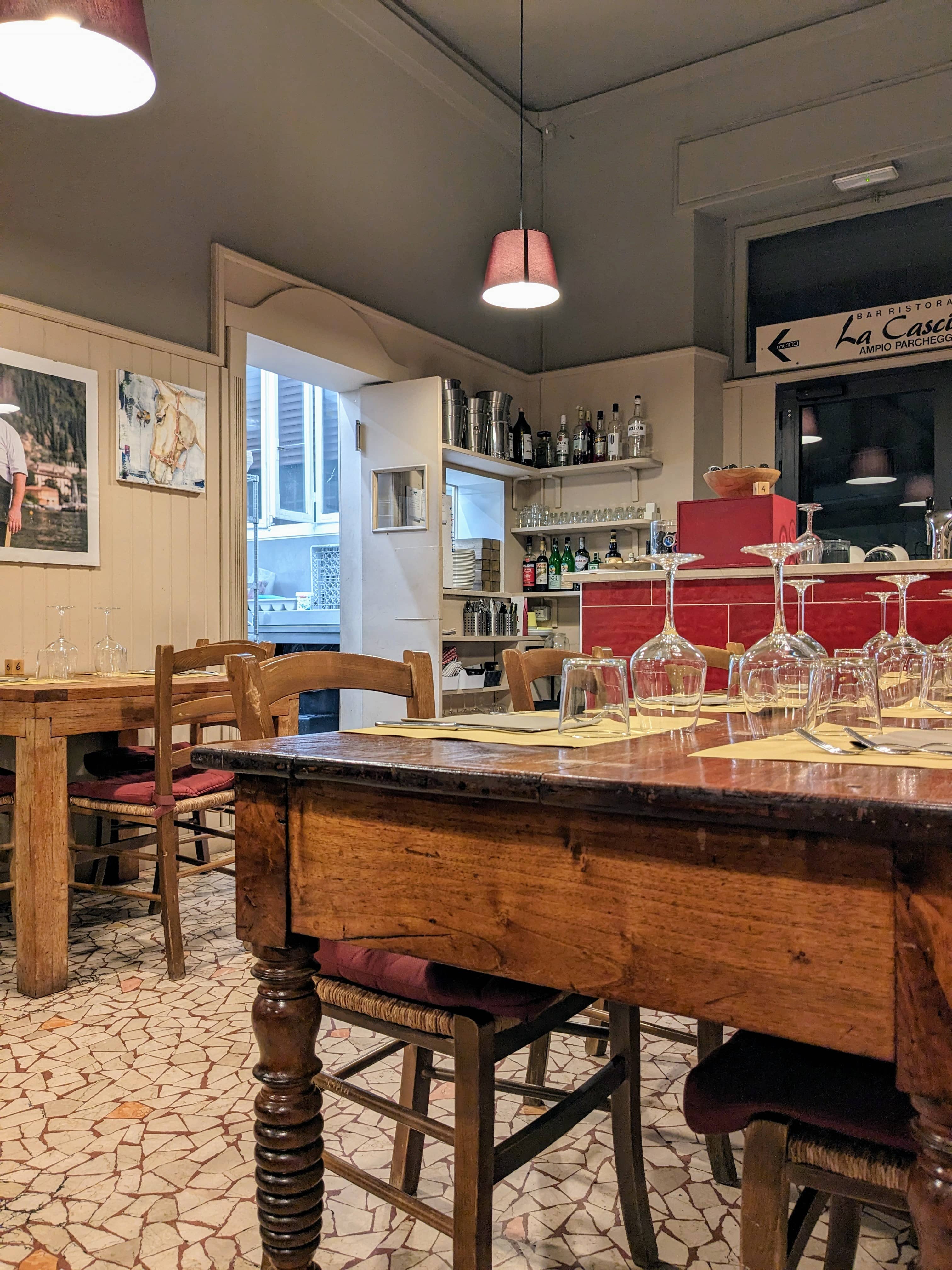 Immagine di copertina del ristorante Trattoria La Cascina in città