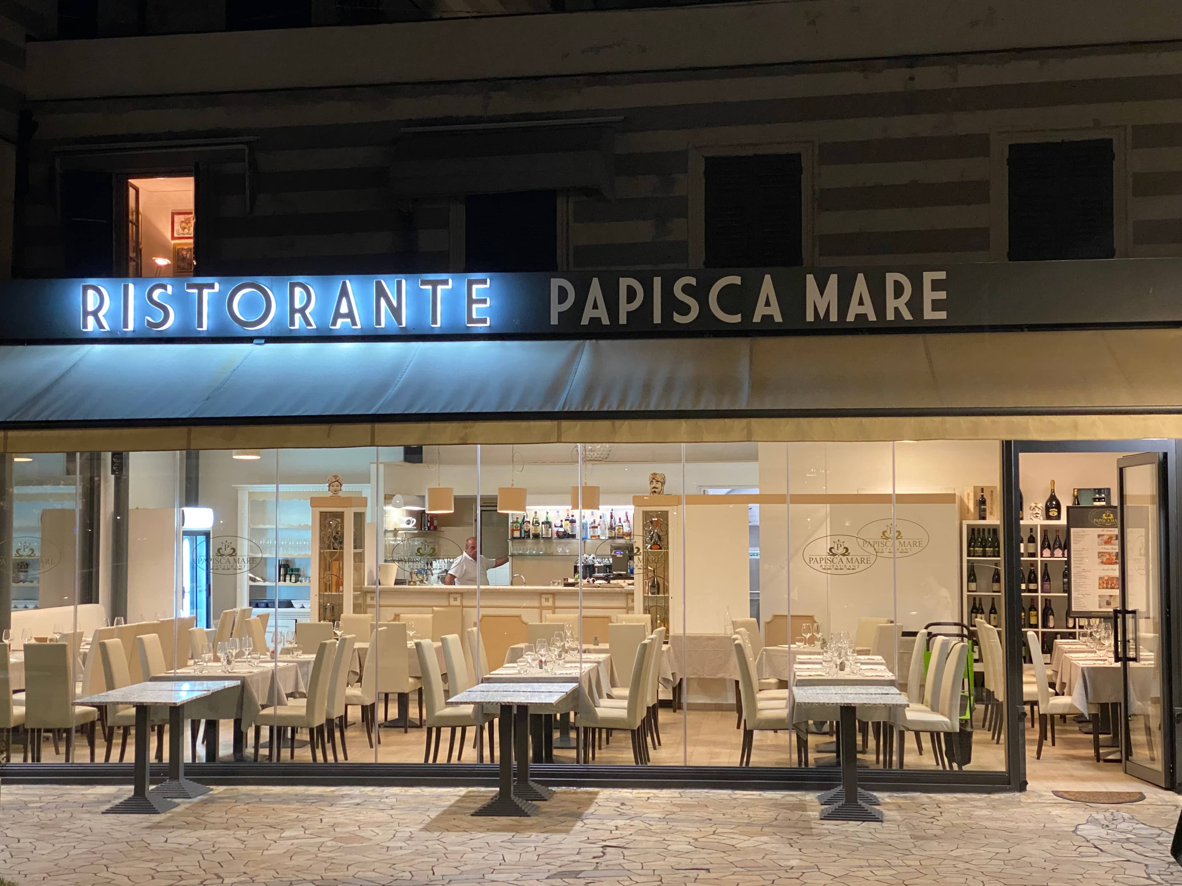 Immagine di copertina del ristorante Ristorante Papisca Mare