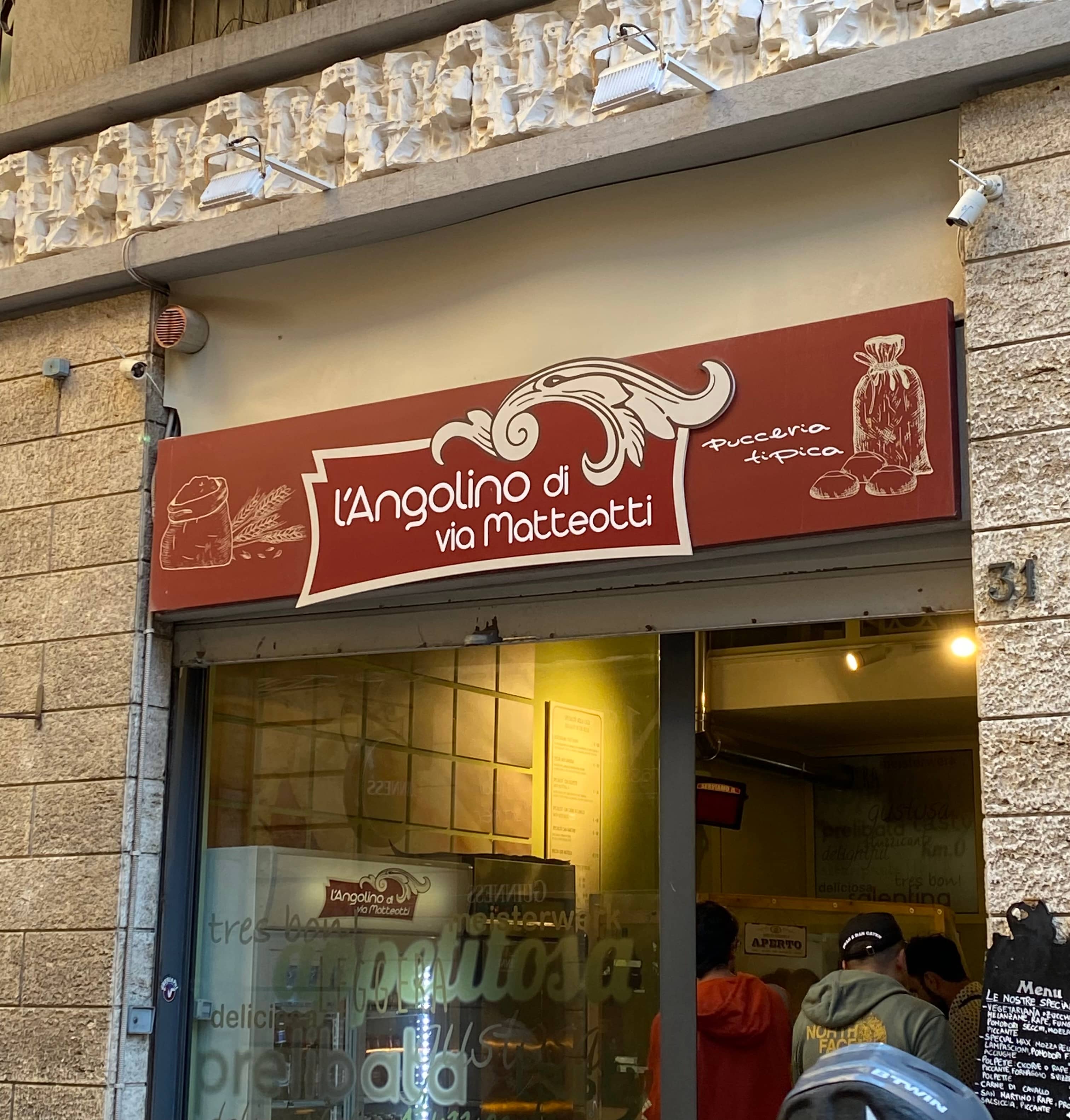 Immagine di copertina del ristorante L'angolino di Via Matteotti