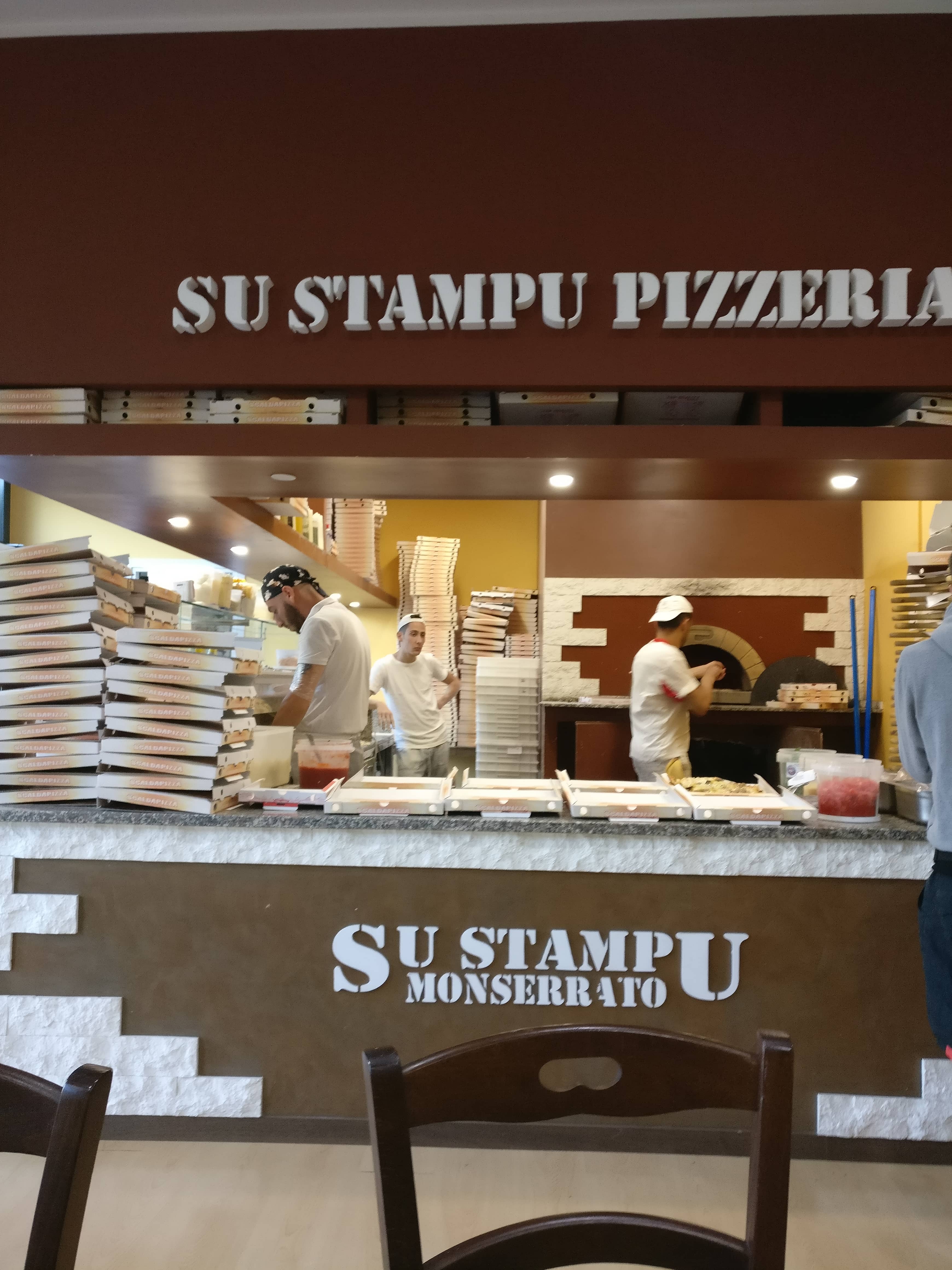 Immagine di copertina del ristorante Su Stampu Pizzeria Monserrato