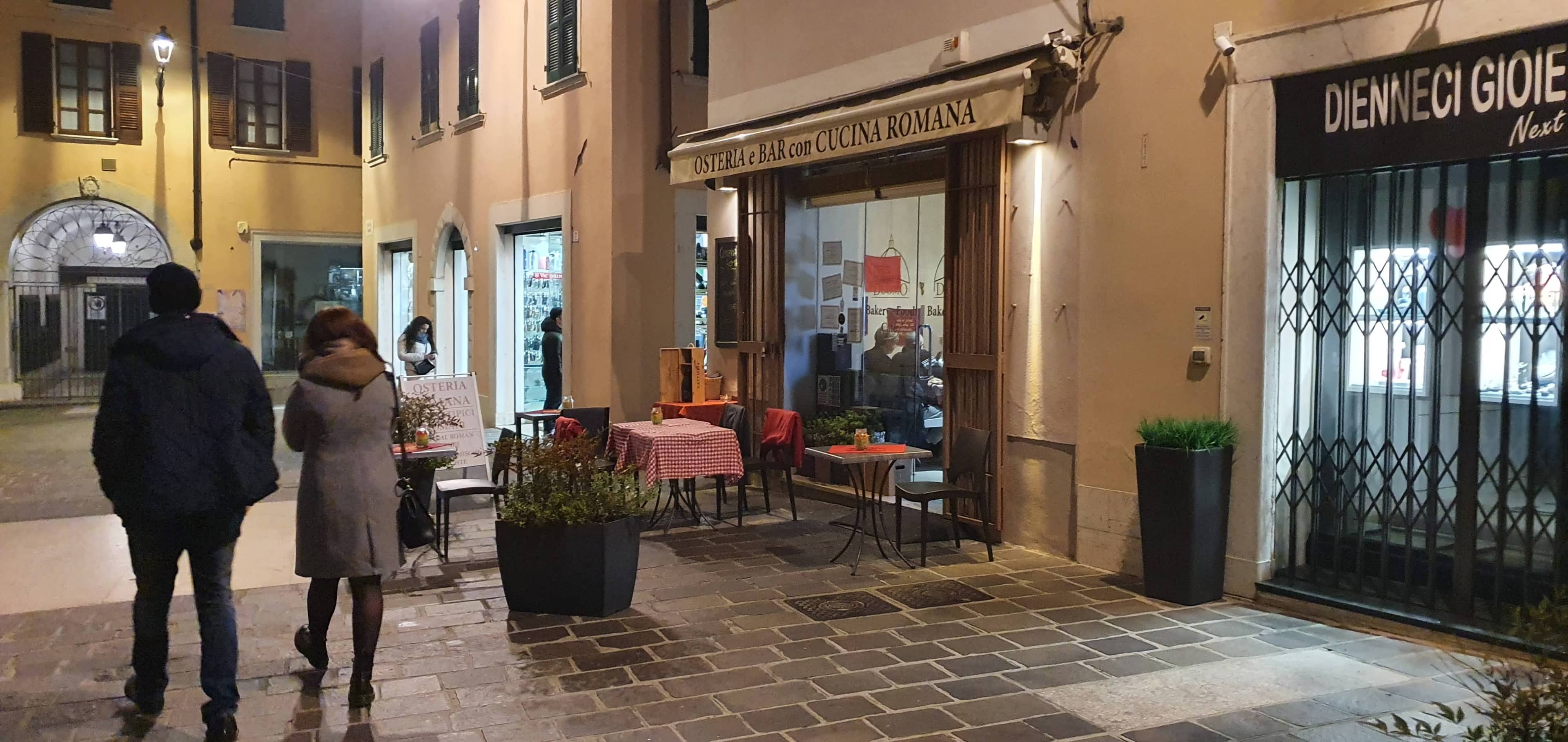 Immagine di copertina del ristorante Bar Osteria Da Romano