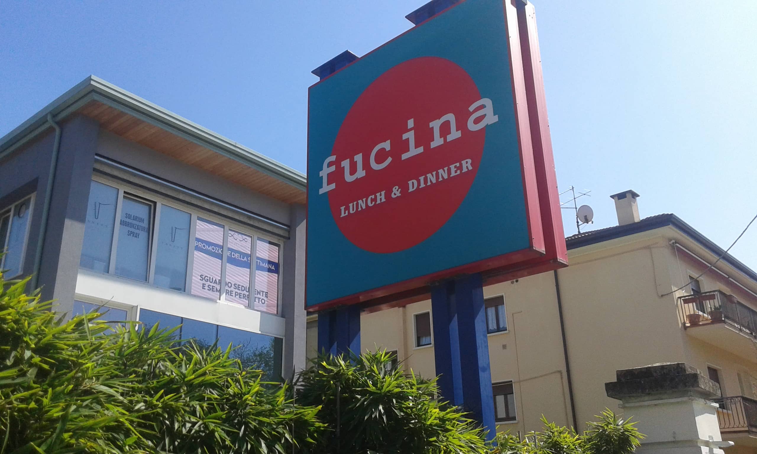 Immagine di copertina del ristorante Fucina Ristorante Pizzeria - A.M. Food Srl