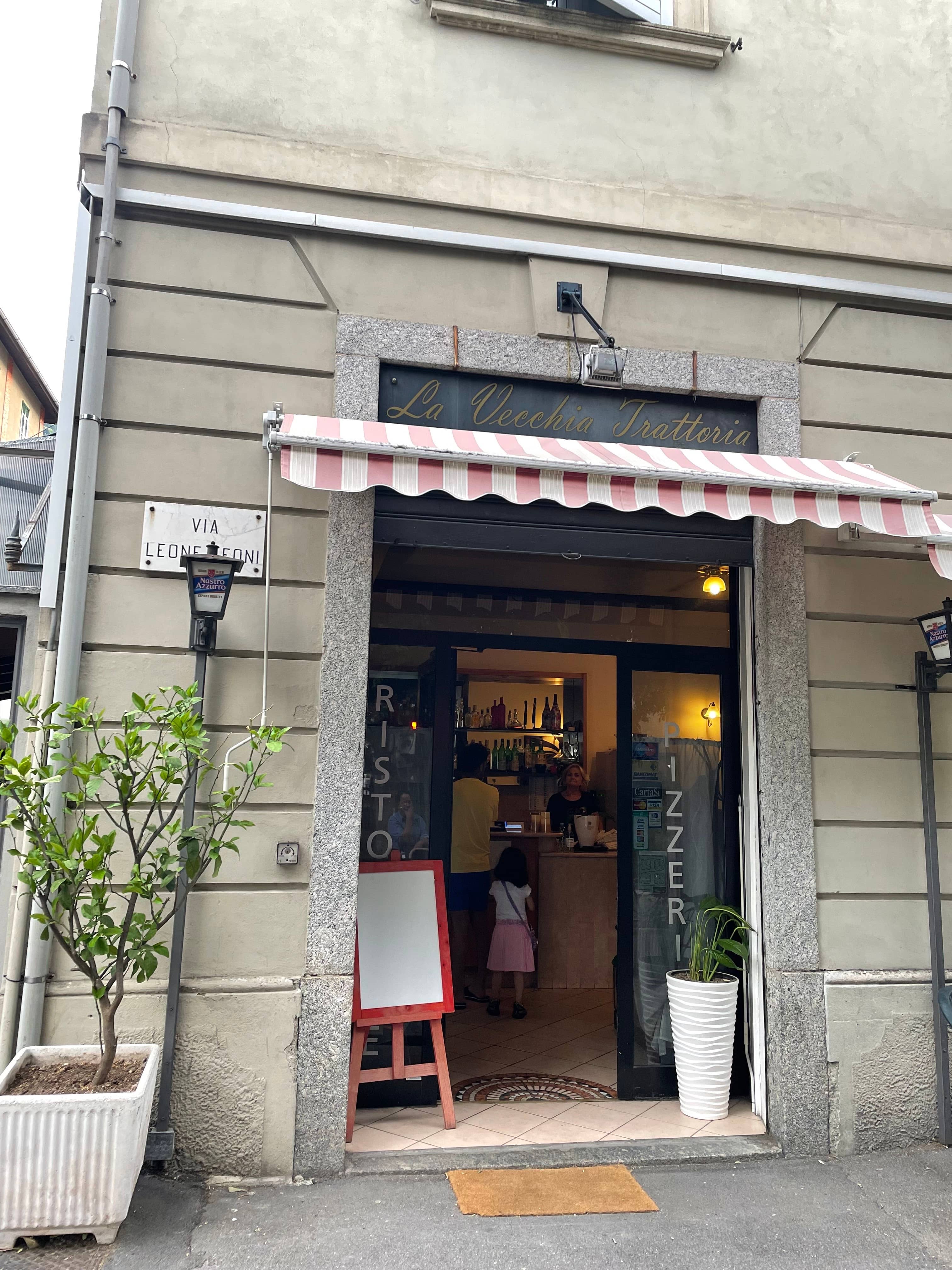 Immagine di copertina del ristorante La Vecchia Trattoria