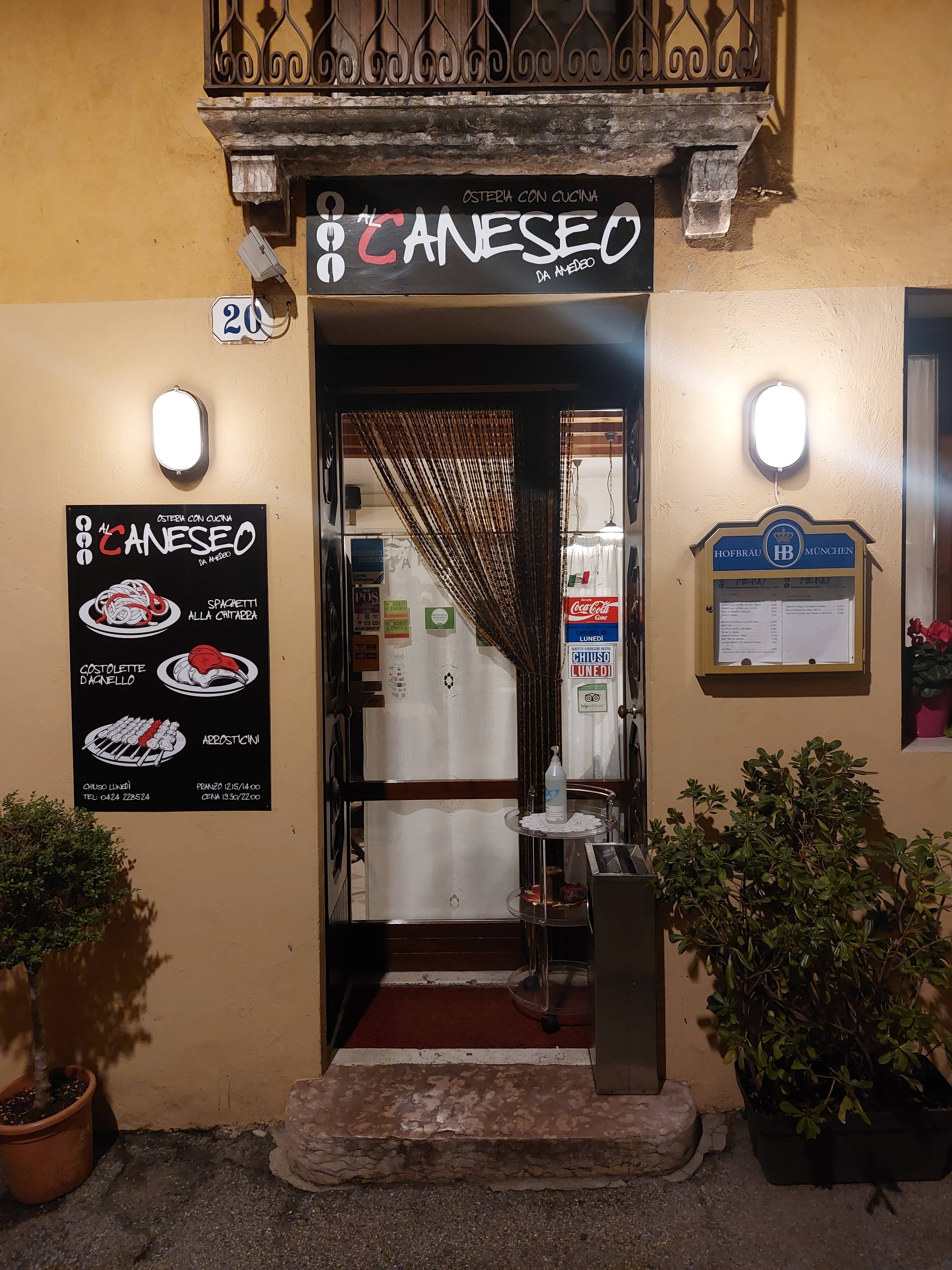 Immagine di copertina del ristorante Al Caneseo da Amedeo