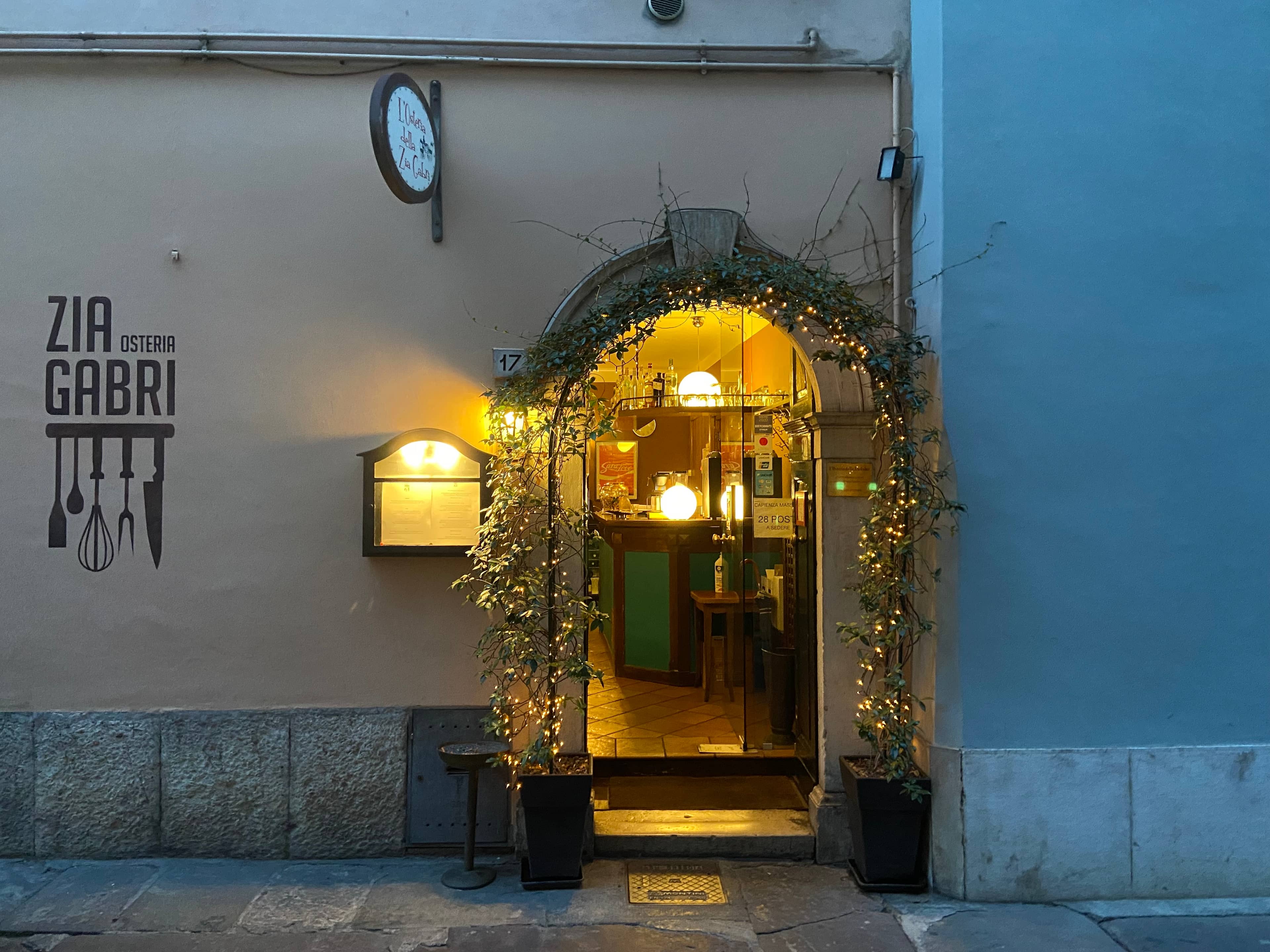 Immagine di copertina del ristorante L'Osteria Della Zia Gabri