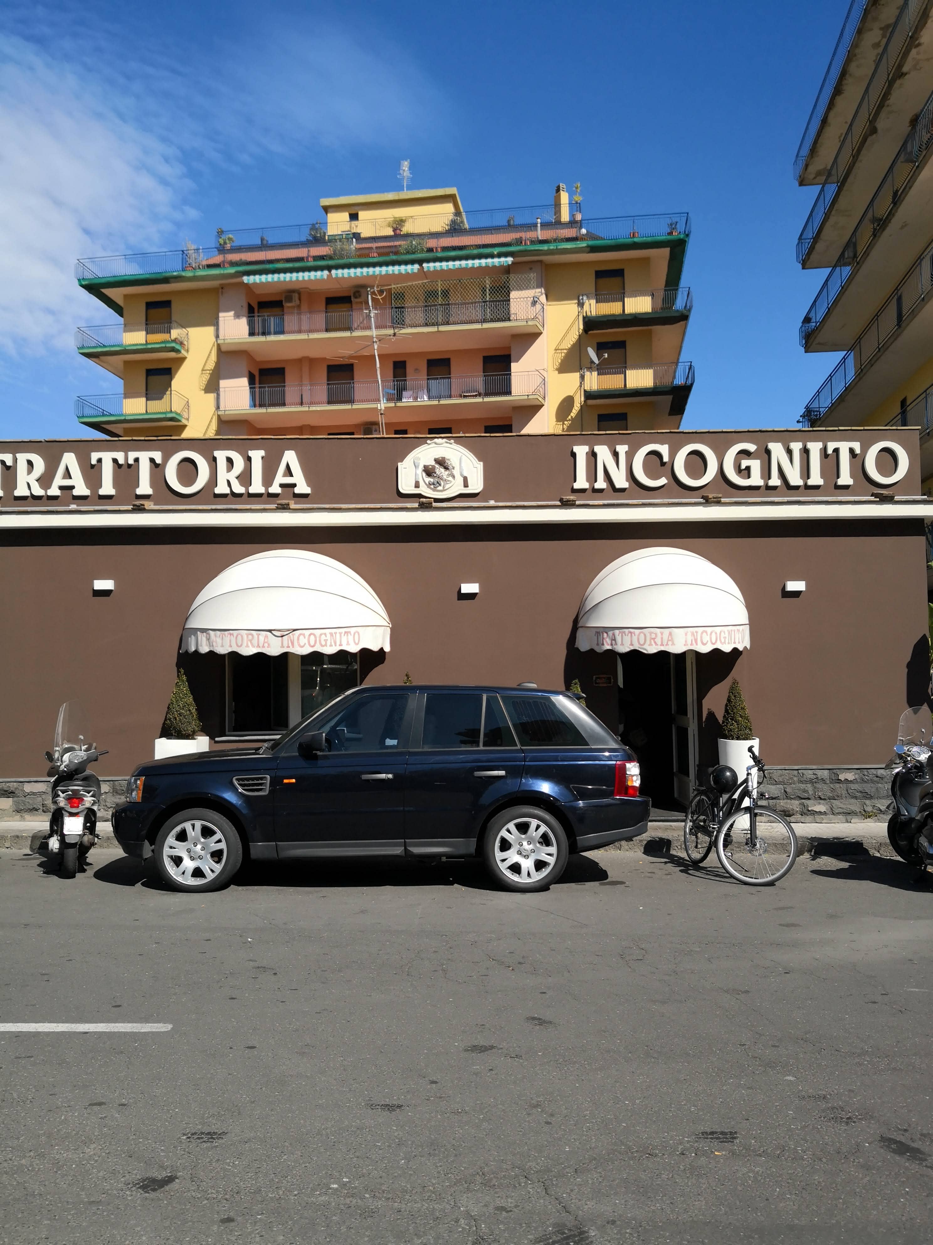 Immagine di copertina del ristorante Trattoria Incognito