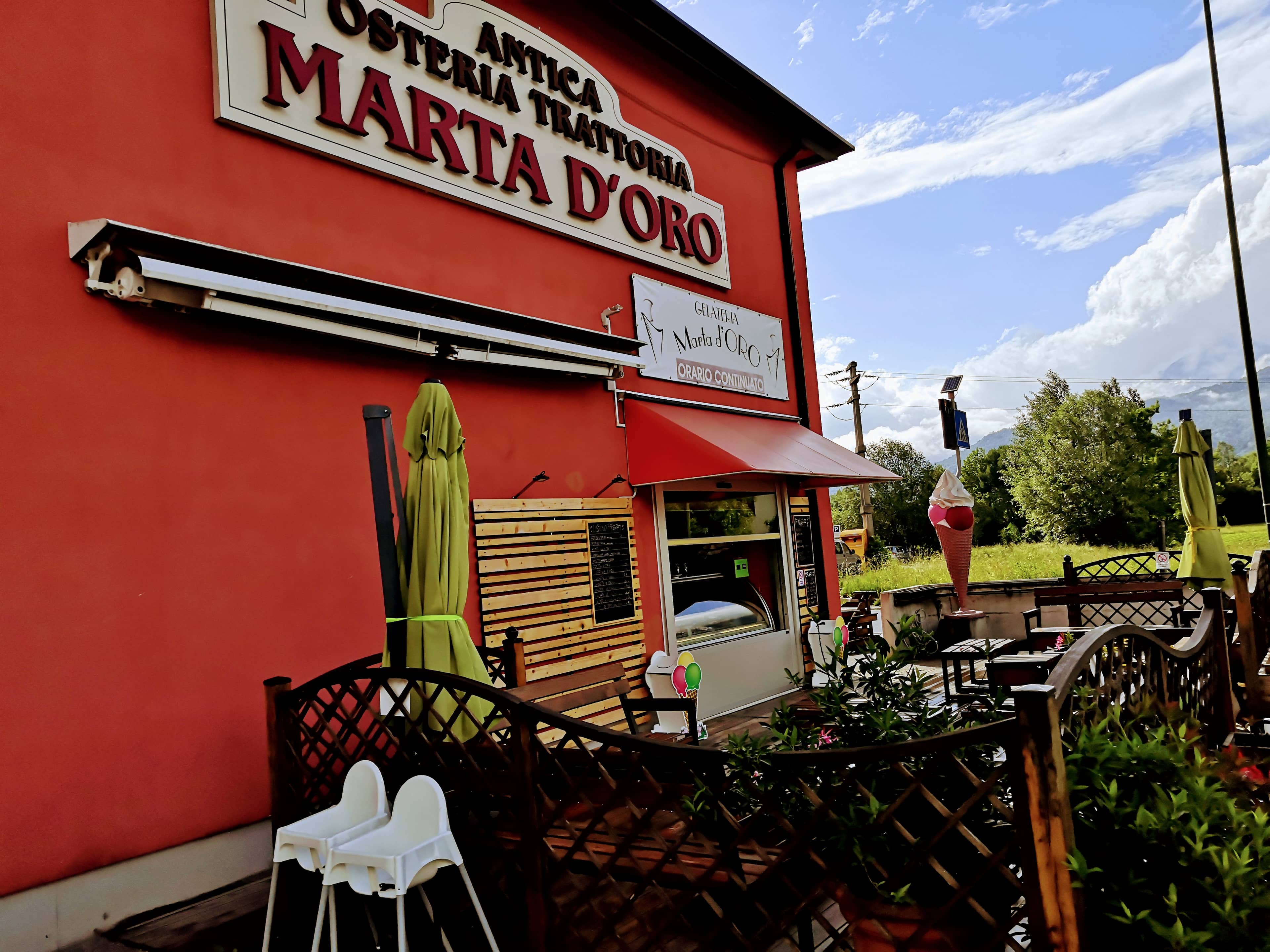 Immagine di copertina del ristorante Marta d'oro