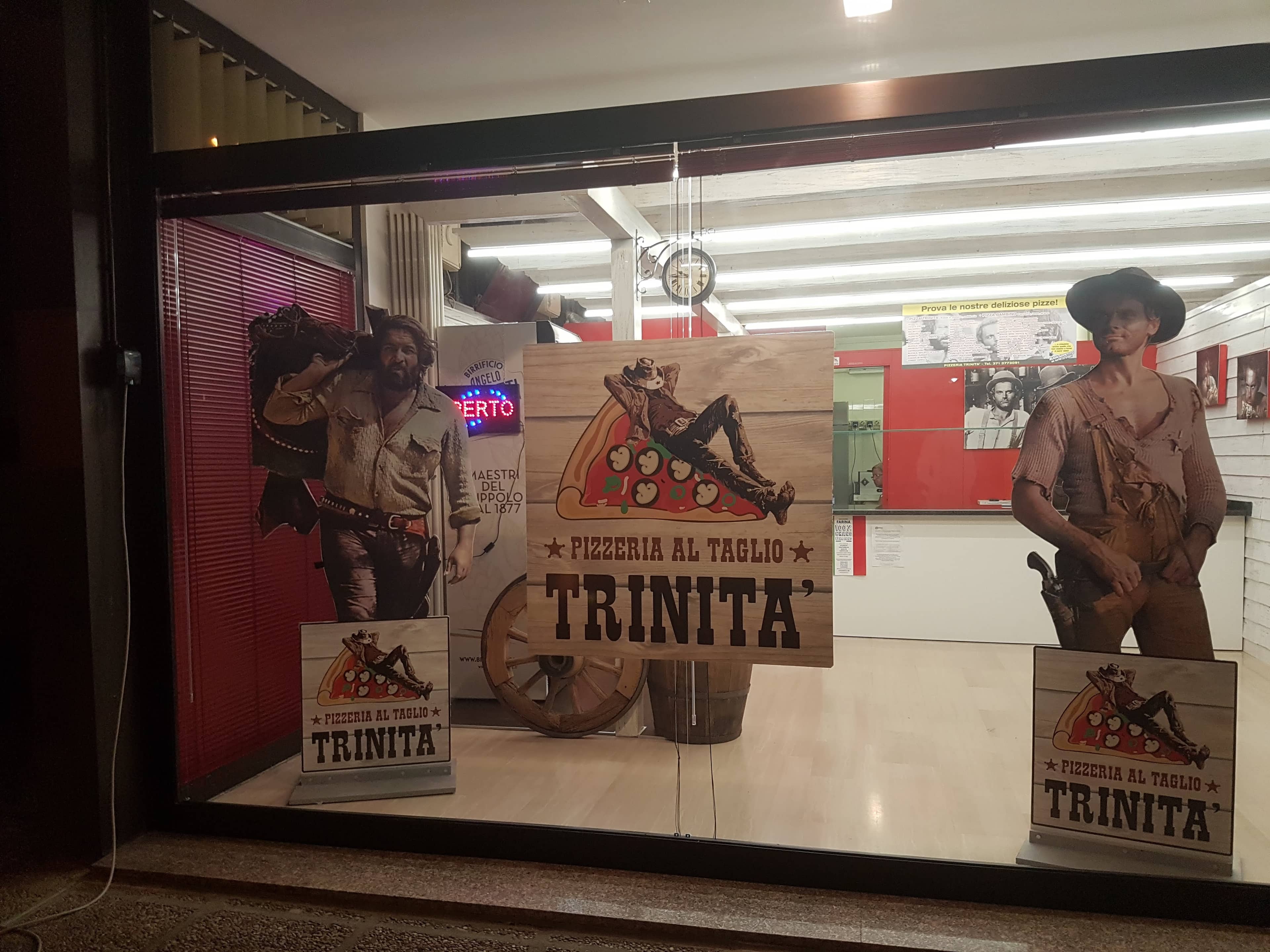 Immagine di copertina del ristorante Pizzeria al taglio Trinità