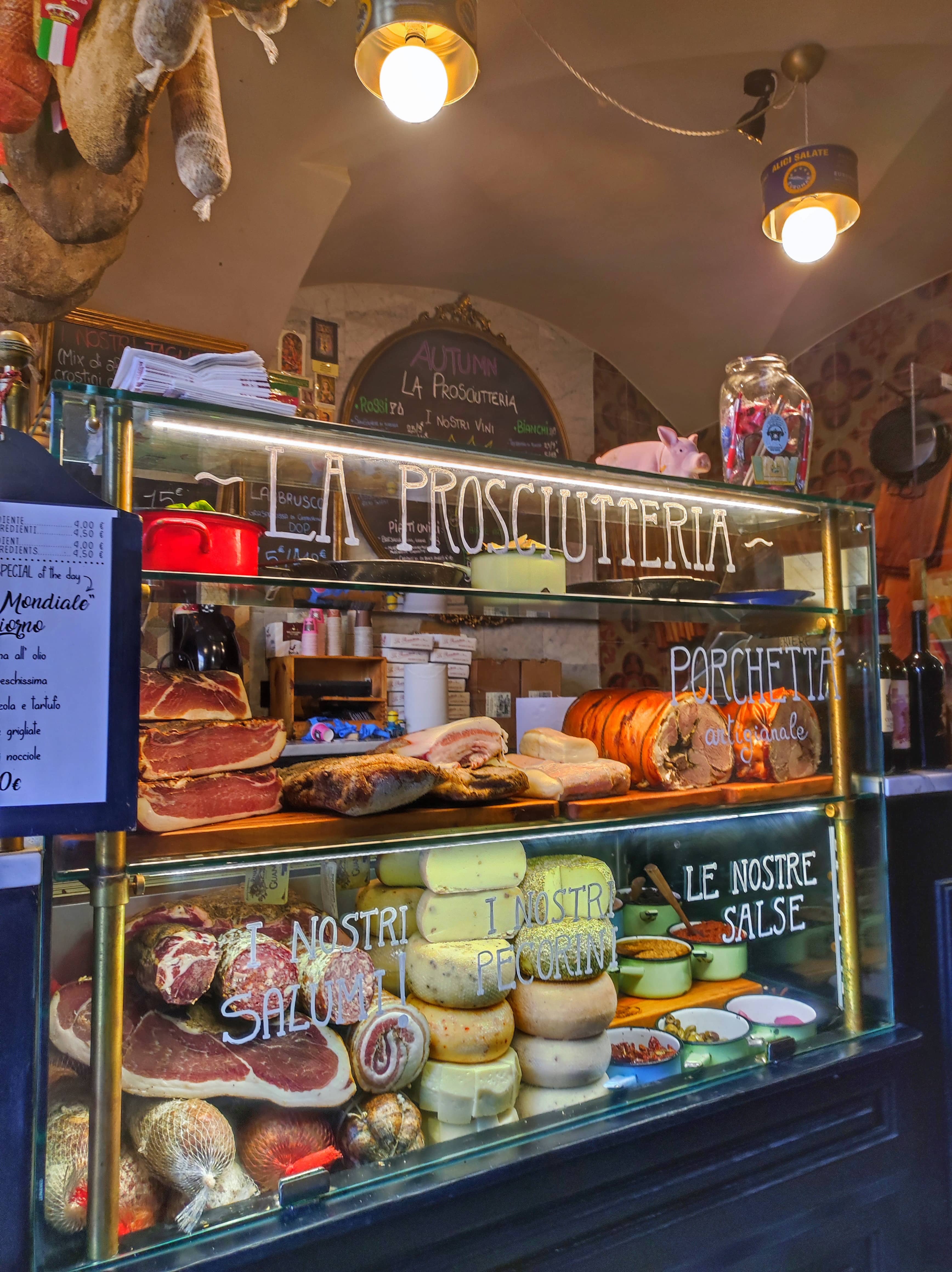 Immagine di copertina del ristorante La Prosciutteria Perugia