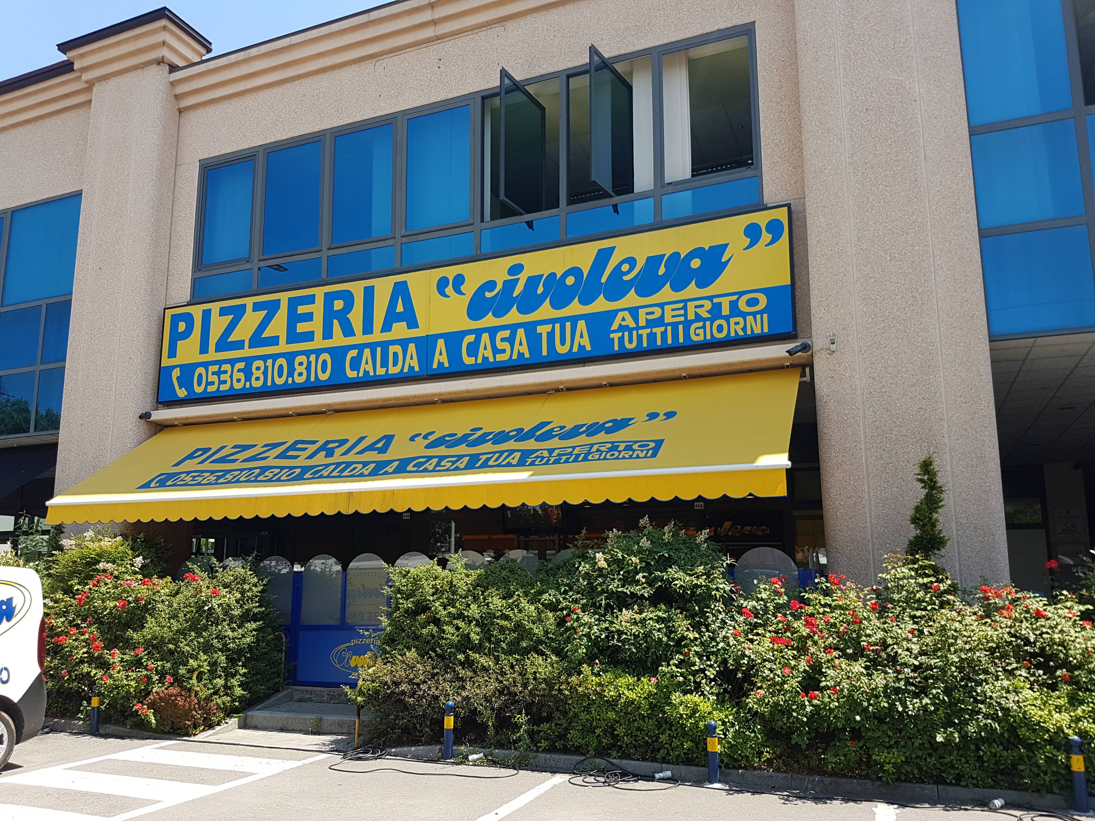 Immagine di copertina del ristorante Pizzeria Civoleva