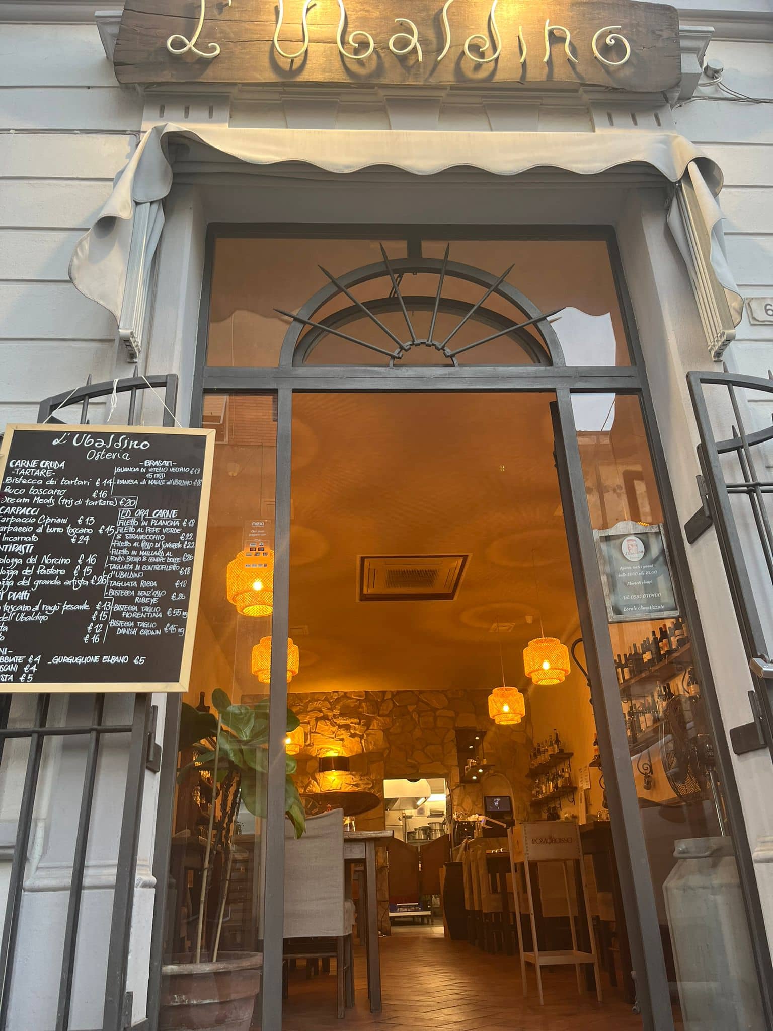 Immagine di copertina del ristorante Osteria L'Ubaldino