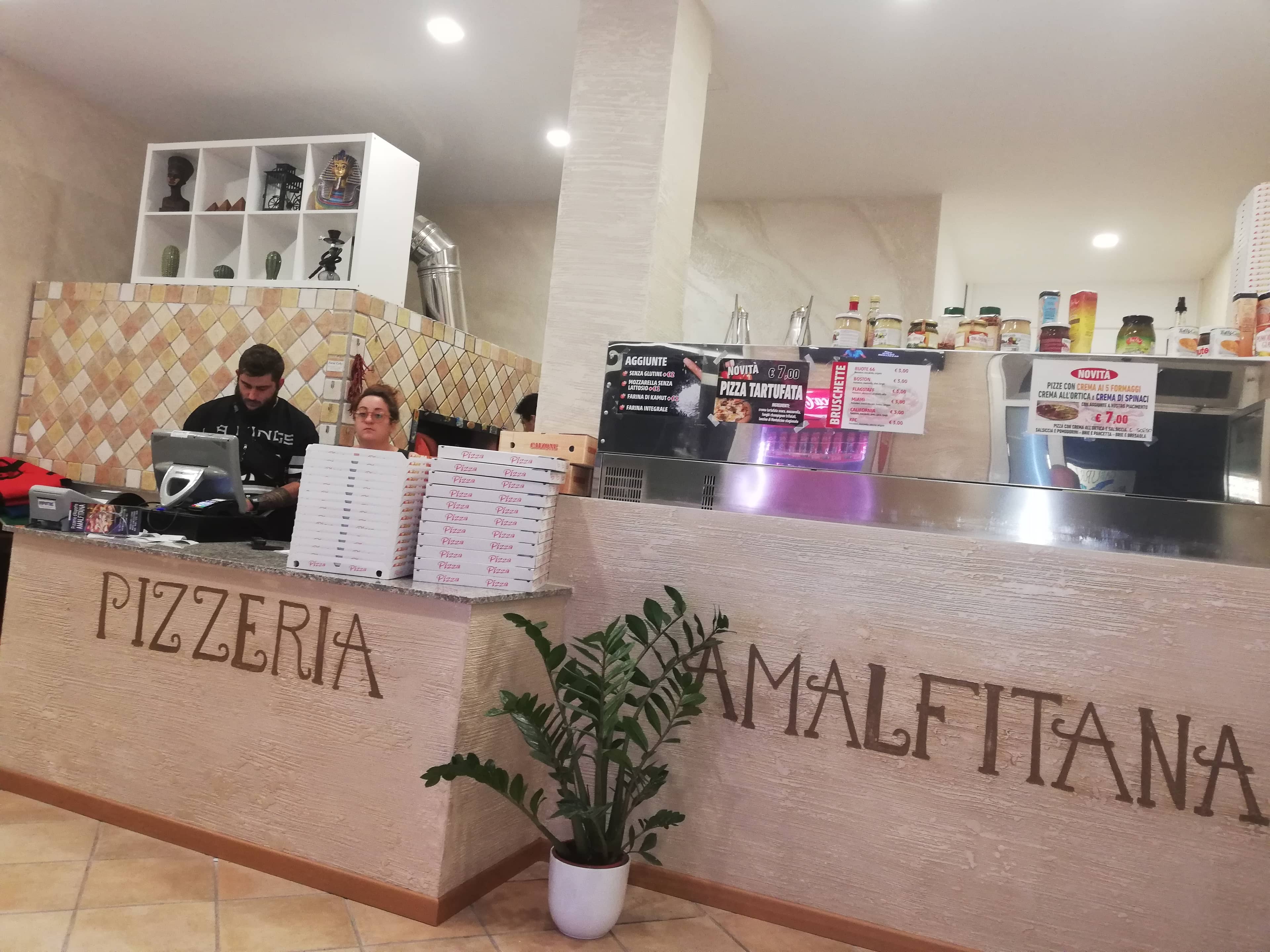 Immagine di copertina del ristorante Pizzeria Amalfitana