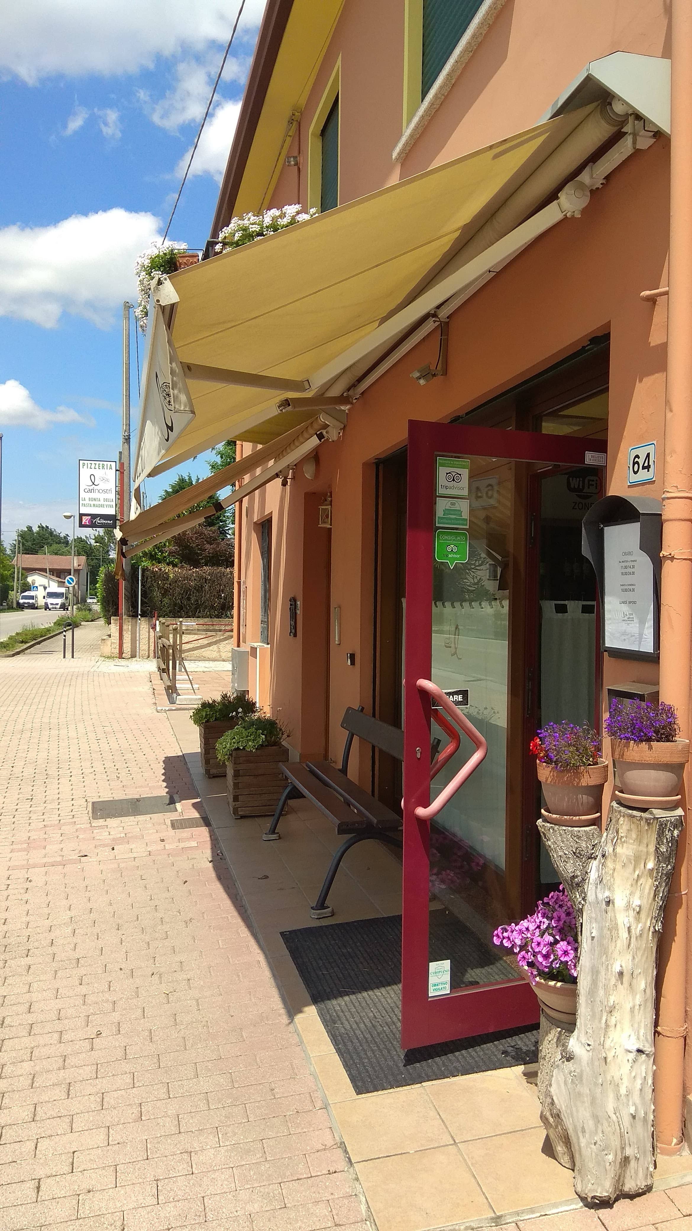 Immagine di copertina del ristorante Pizzeria Carinostri