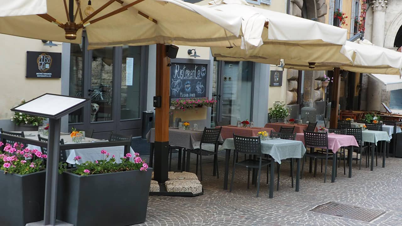 Immagine di copertina del ristorante Bistrò Miranda Orvieto