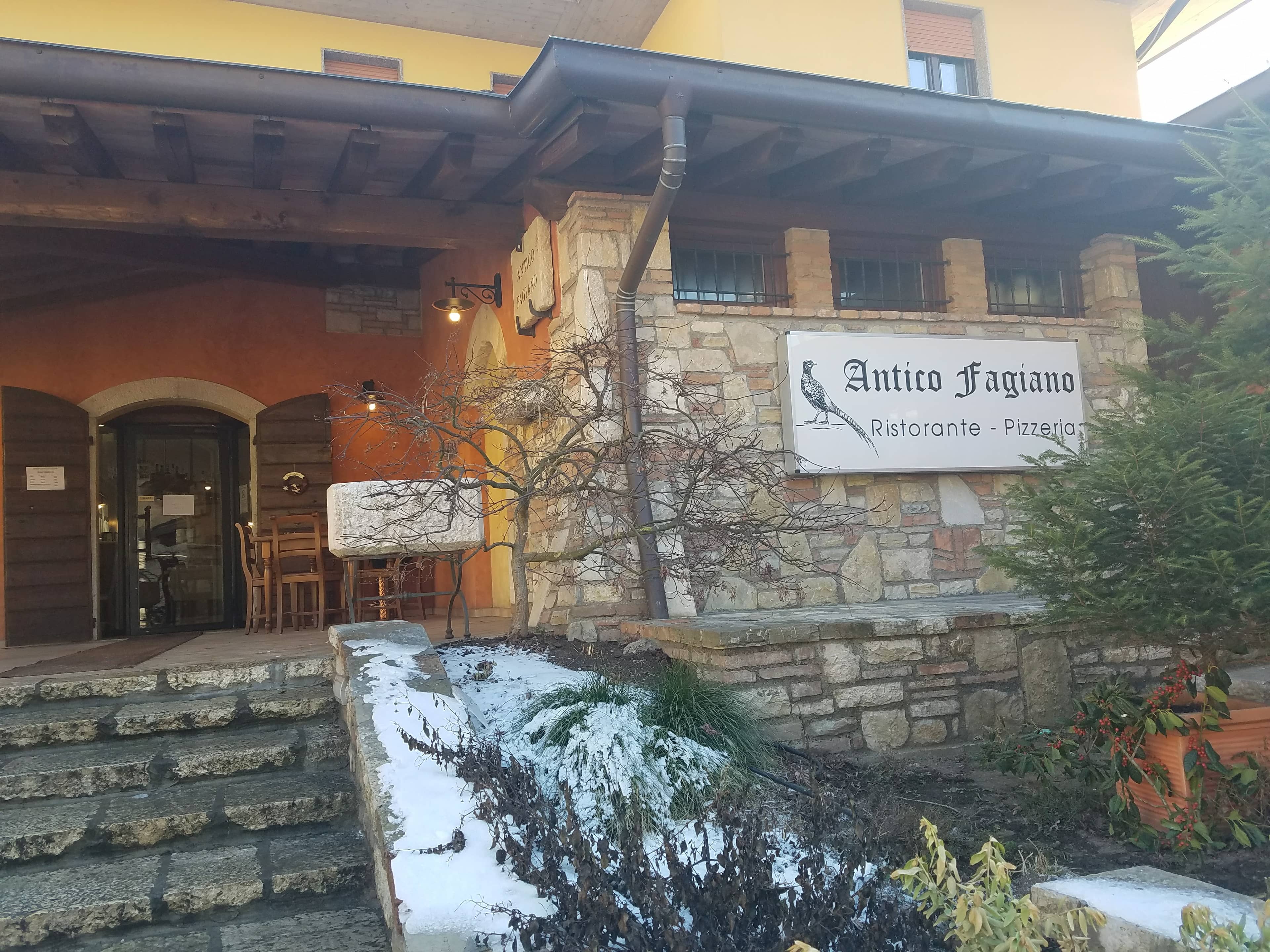 Immagine di copertina del ristorante Ristorante Pizzeria Antico Fagiano