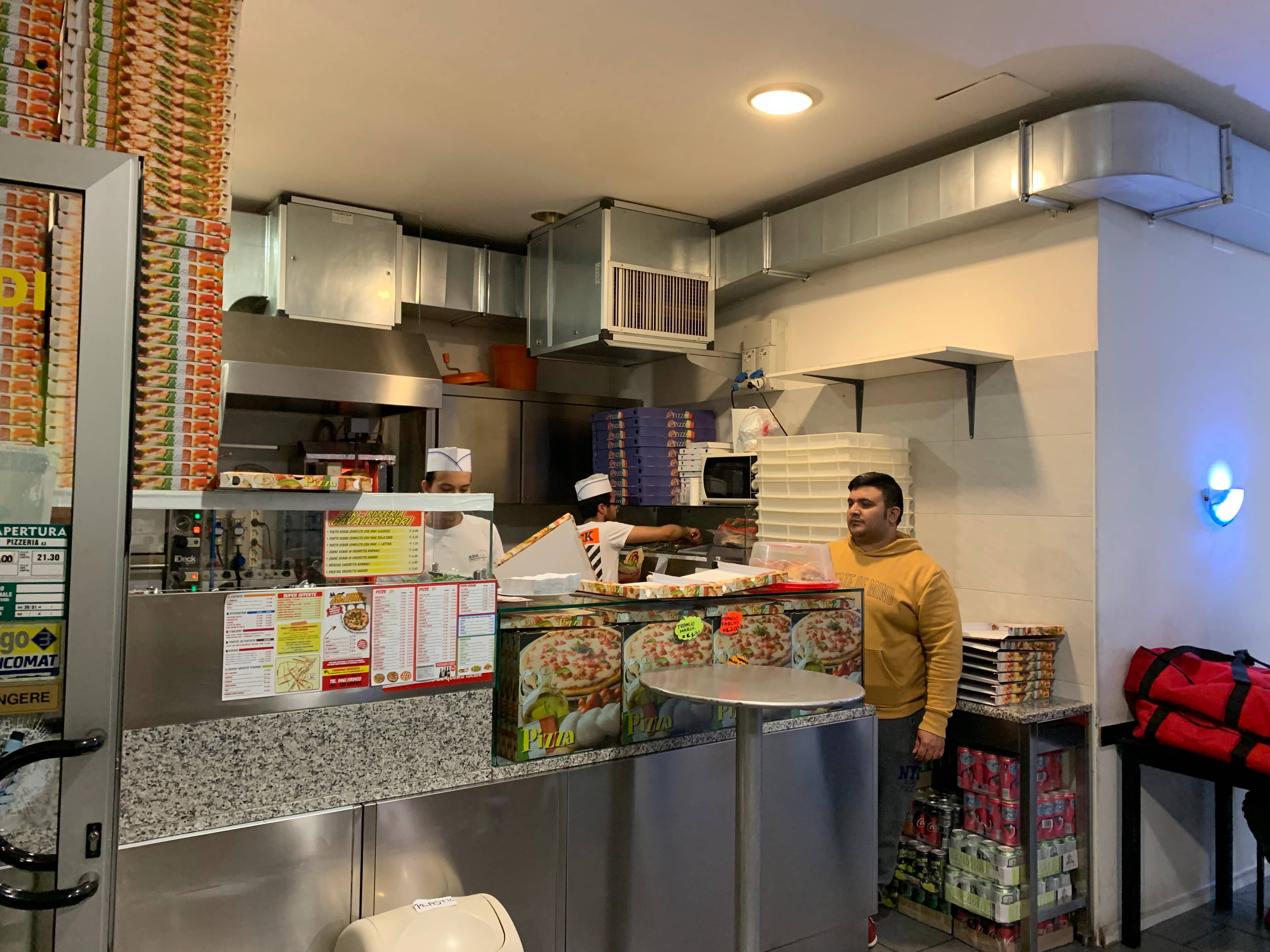 Immagine di copertina del ristorante Pizzeria Cavalleggeri