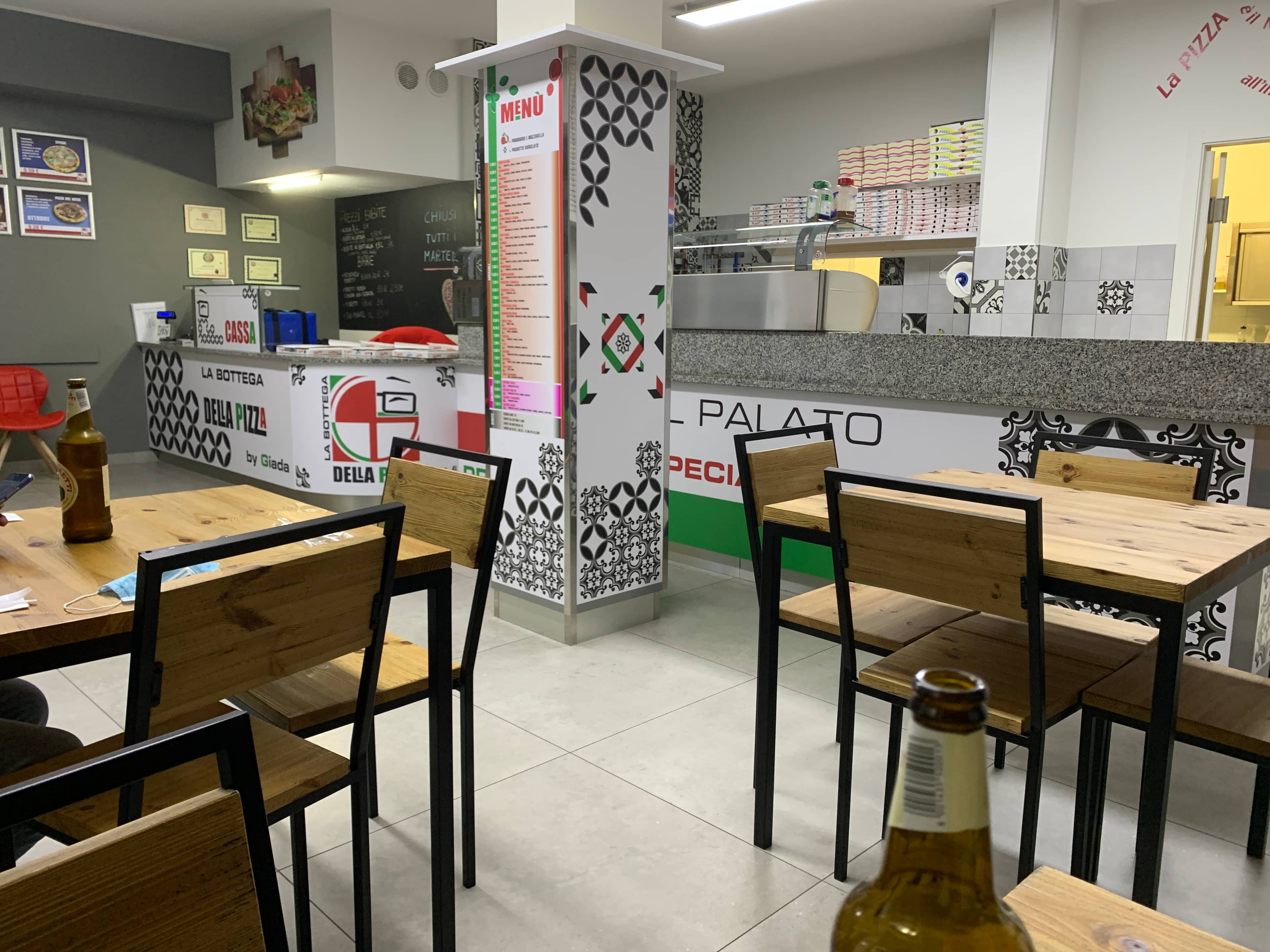 Immagine di copertina del ristorante La Bottega Della Pizza Di Facoetti Giada