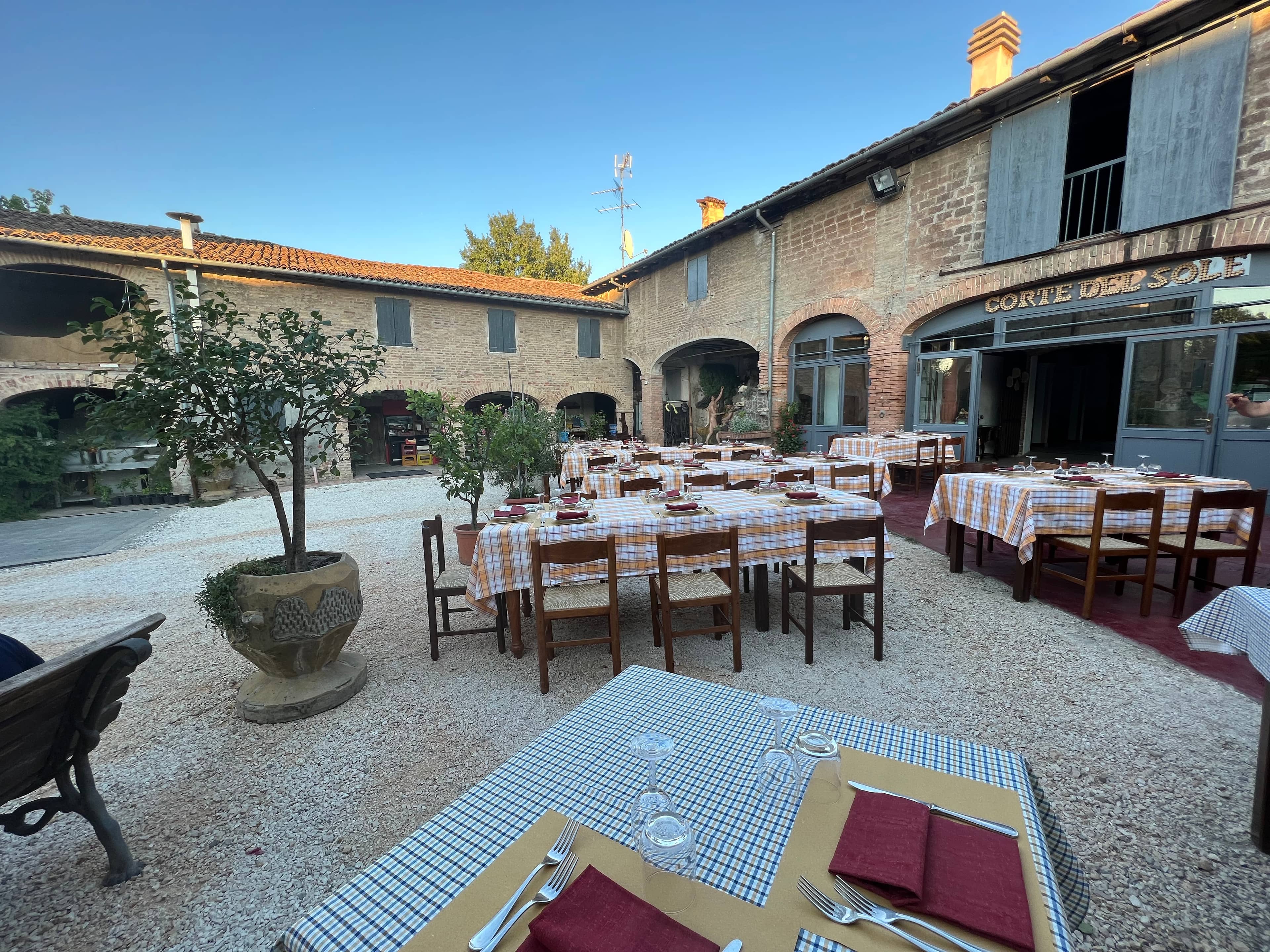 Immagine di copertina del ristorante Agriturismo Corte del Sole