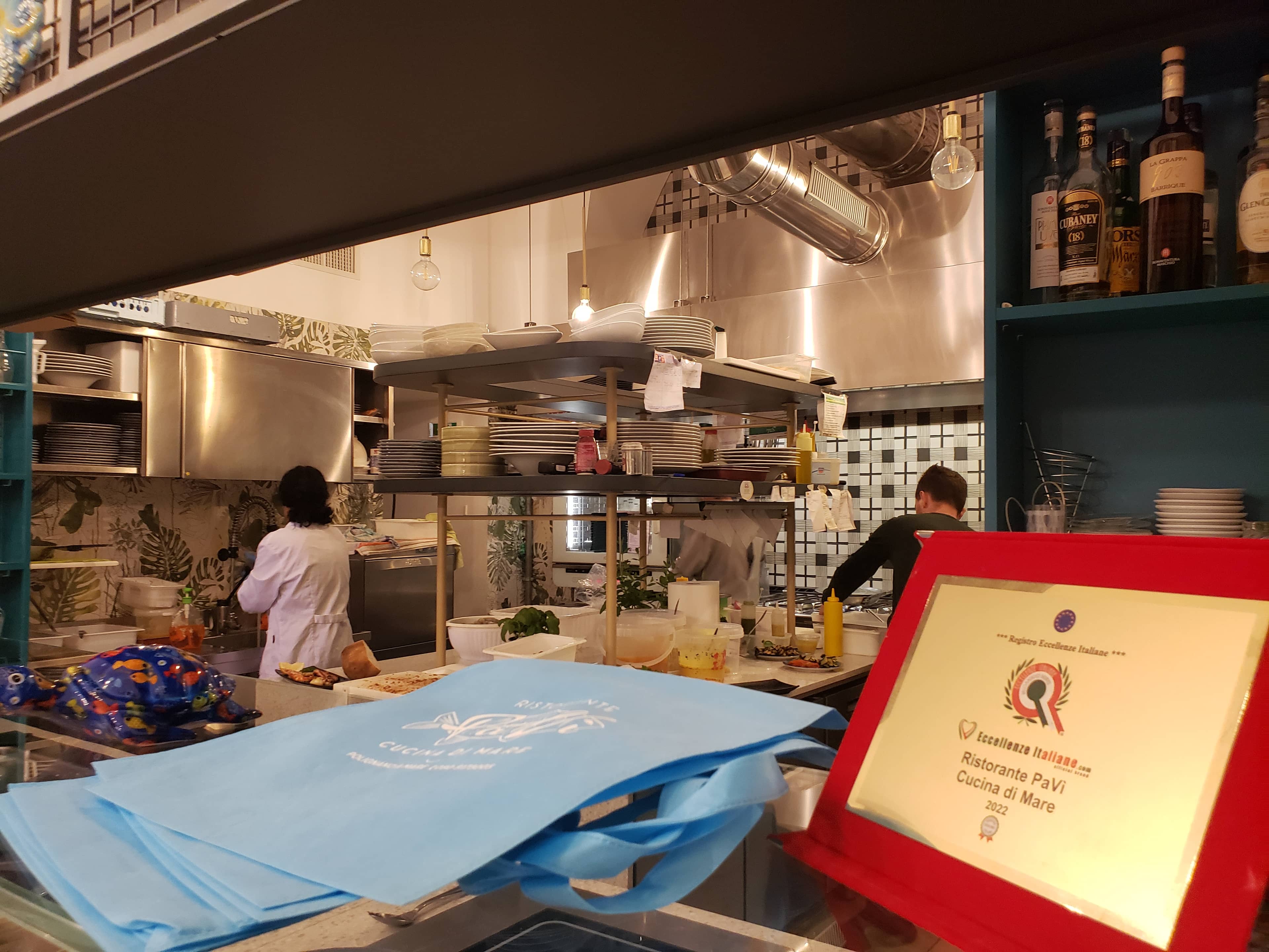 Immagine di copertina del ristorante Ristorante Pa' &amp; Vi' - Cucina di mare
