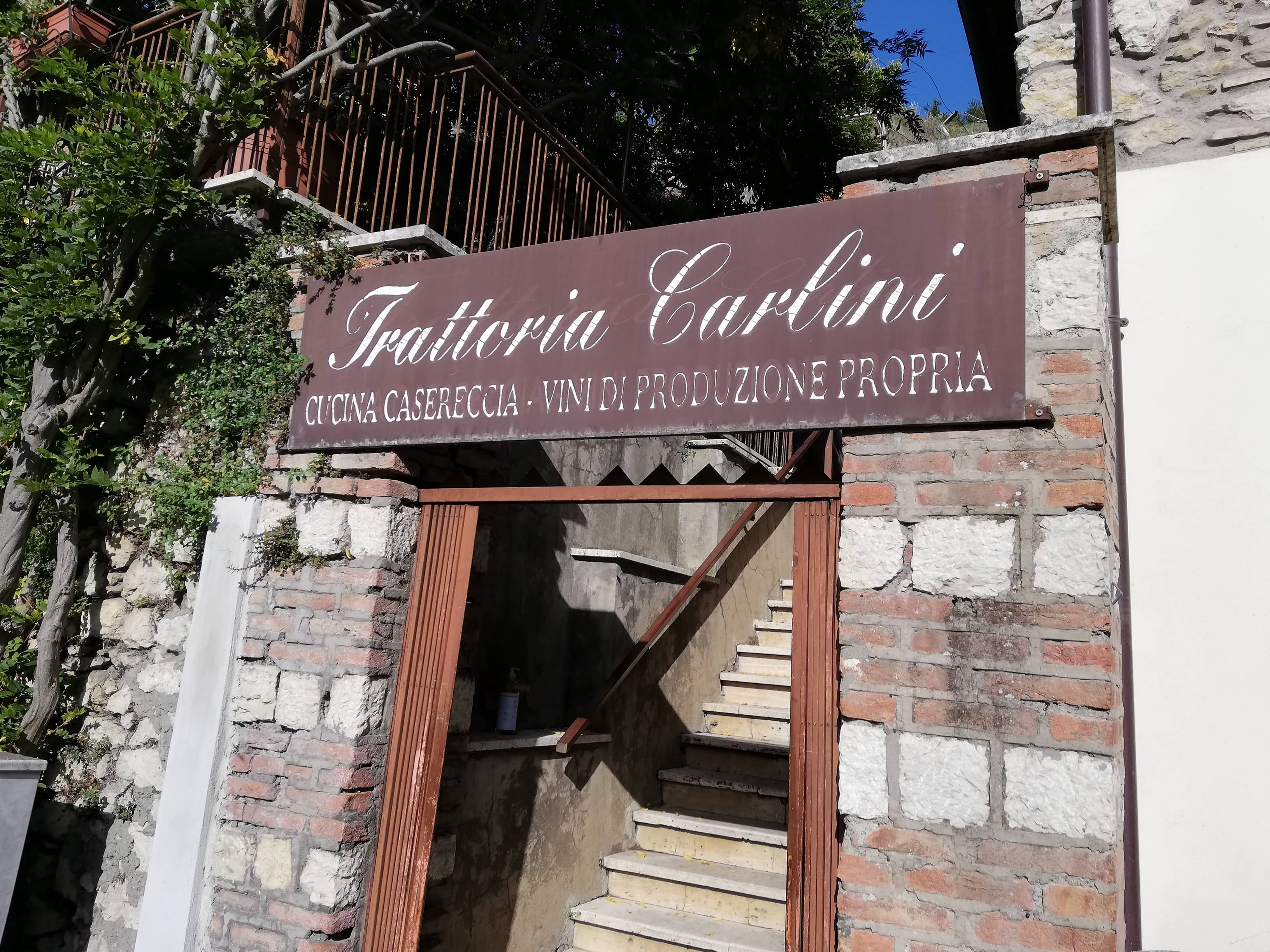 Immagine di copertina del ristorante Trattoria Carlini