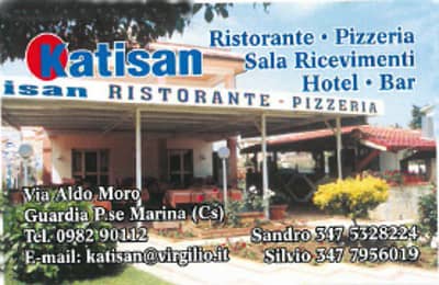 Immagine di copertina del ristorante Albergo Ristorante Pizzeria Katisan