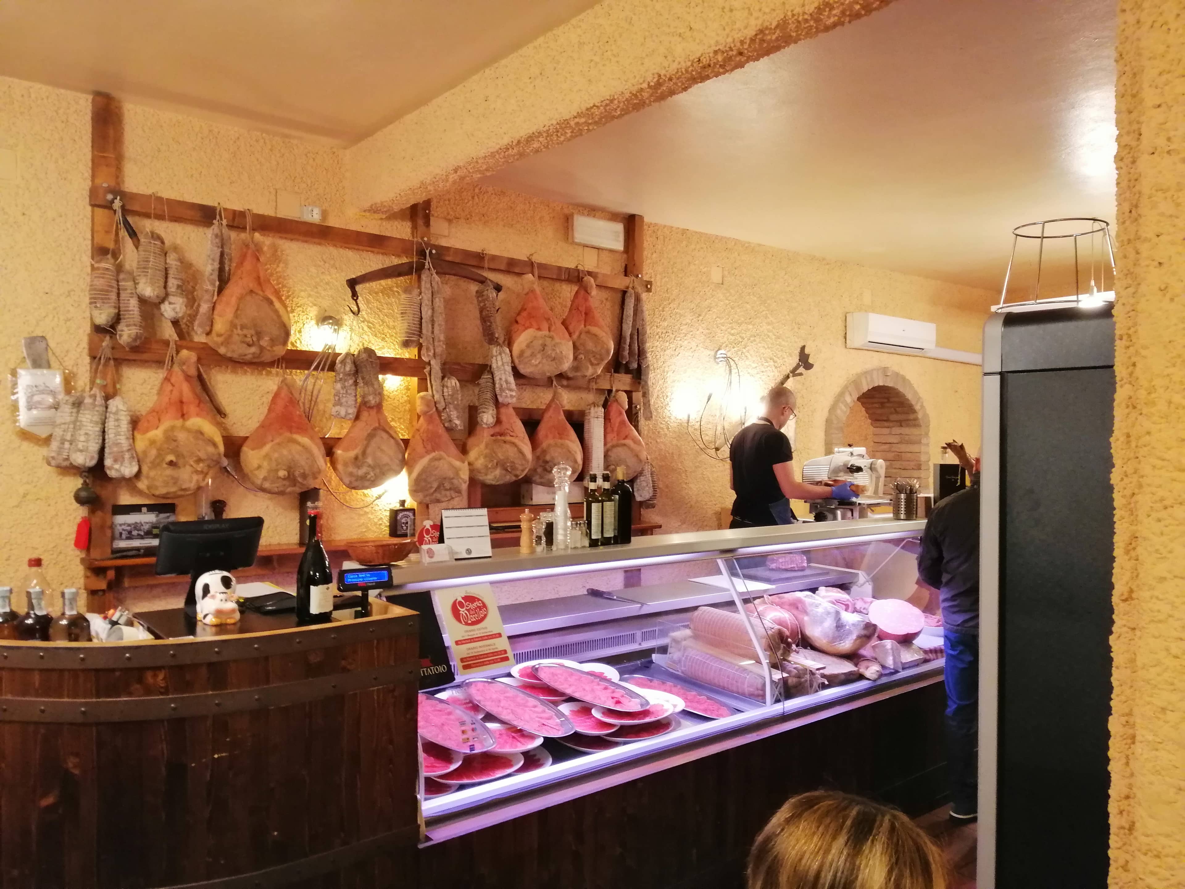 Immagine di copertina del ristorante Osteria del Macellaio da Fornaciari